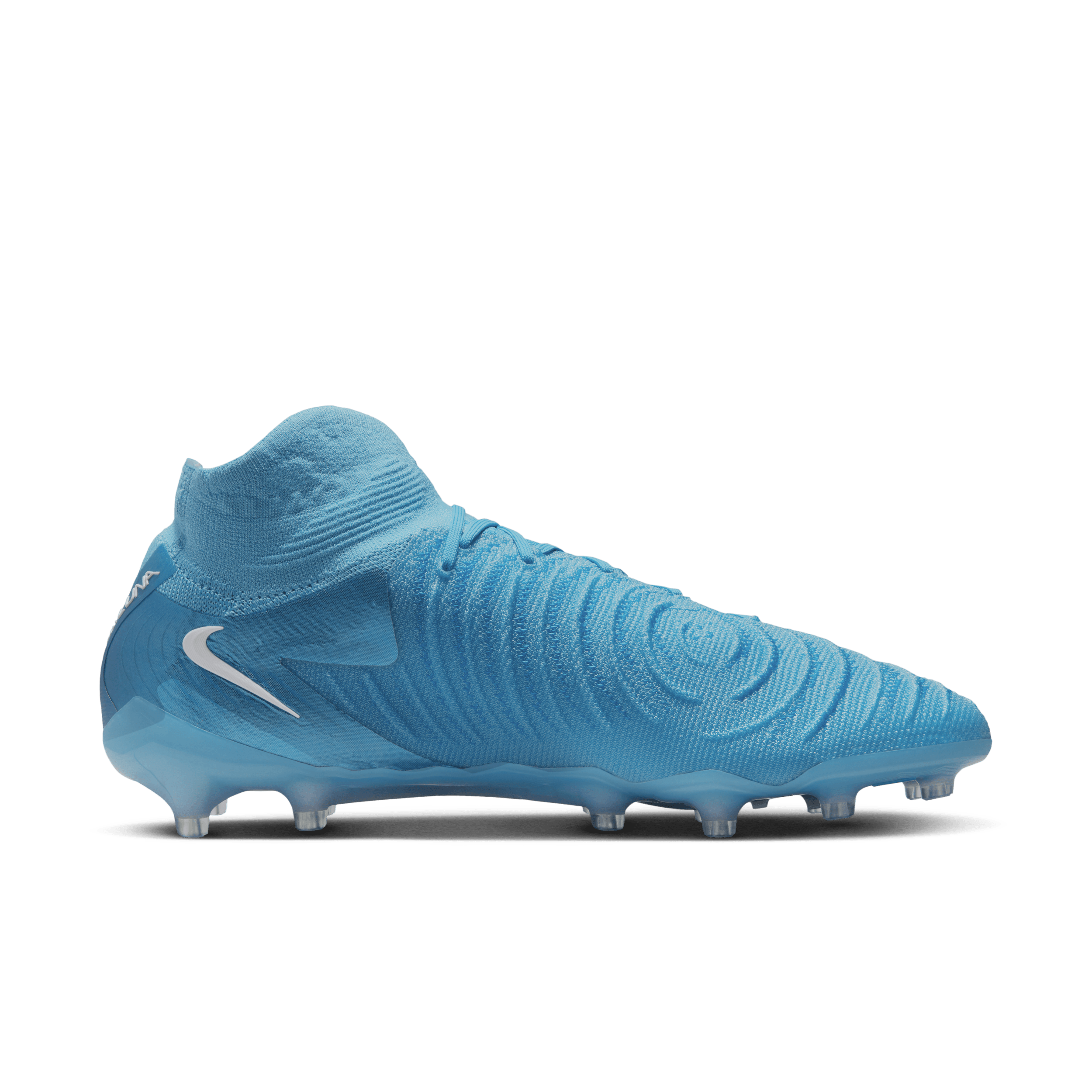 Chaussure de foot montante à crampons AG Nike Phantom Luna 2 Elite - Bleu