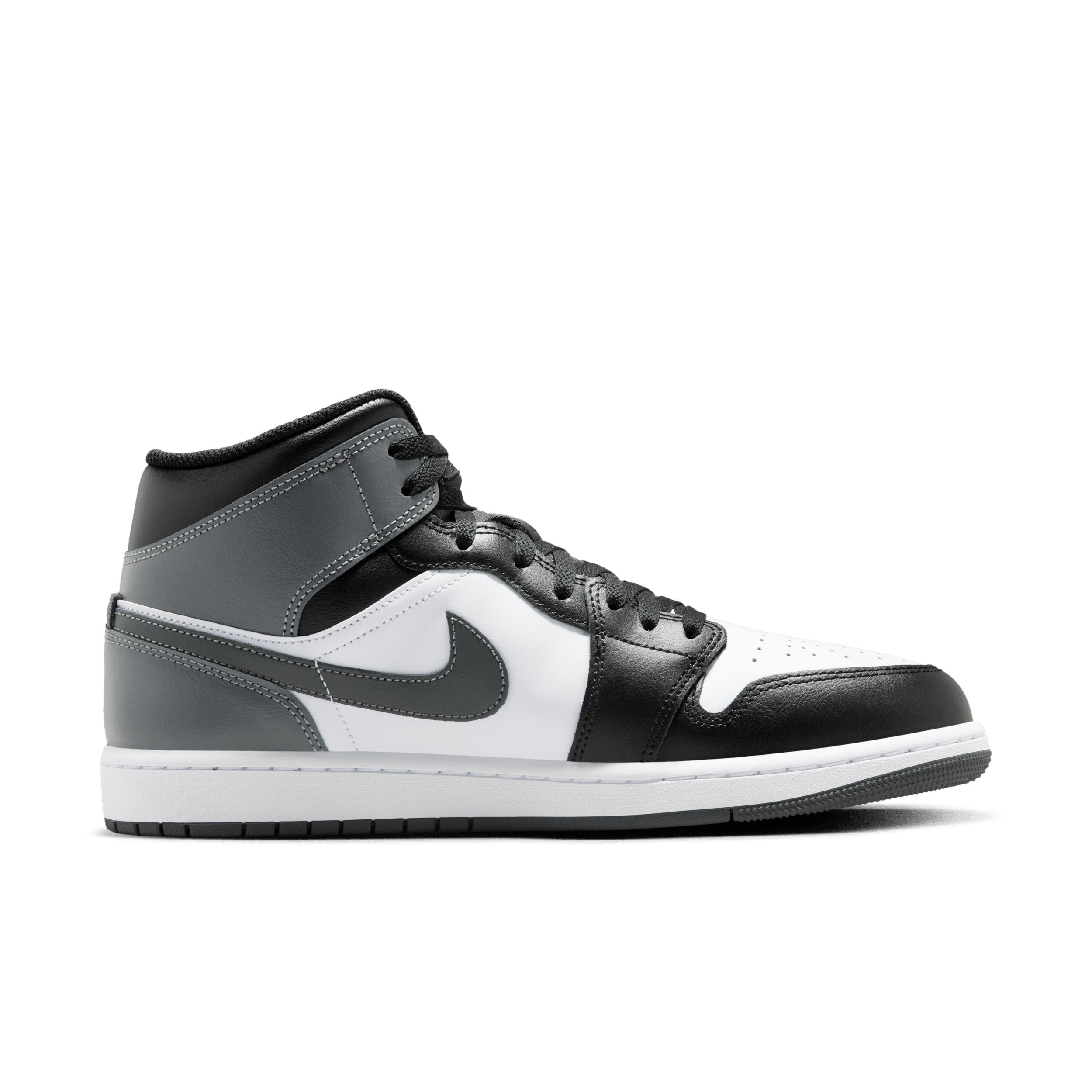 Chaussure Air Jordan 1 Mid pour Homme - Noir