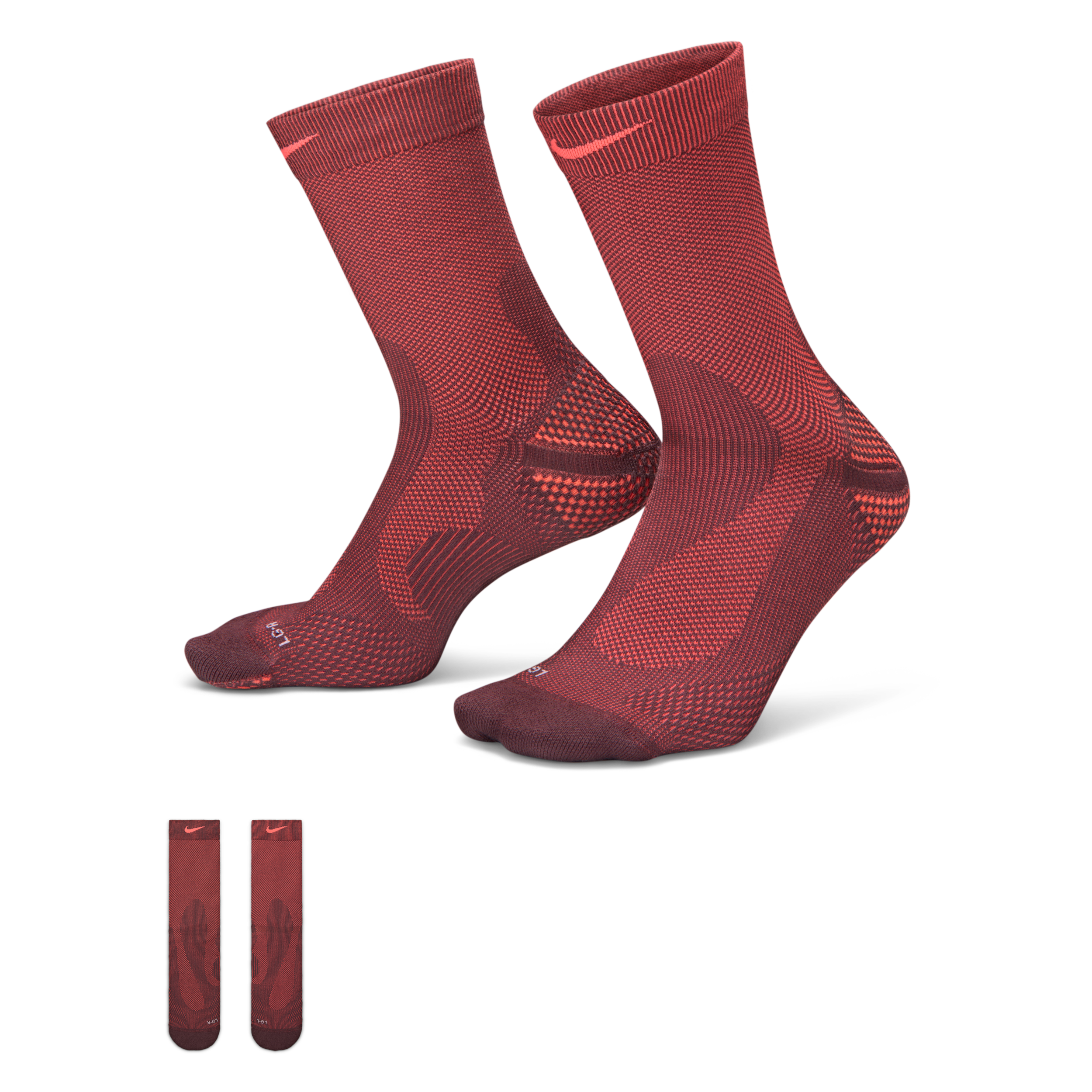 Calze di media lunghezza Nike Running Lightweight (1 paio) - Viola