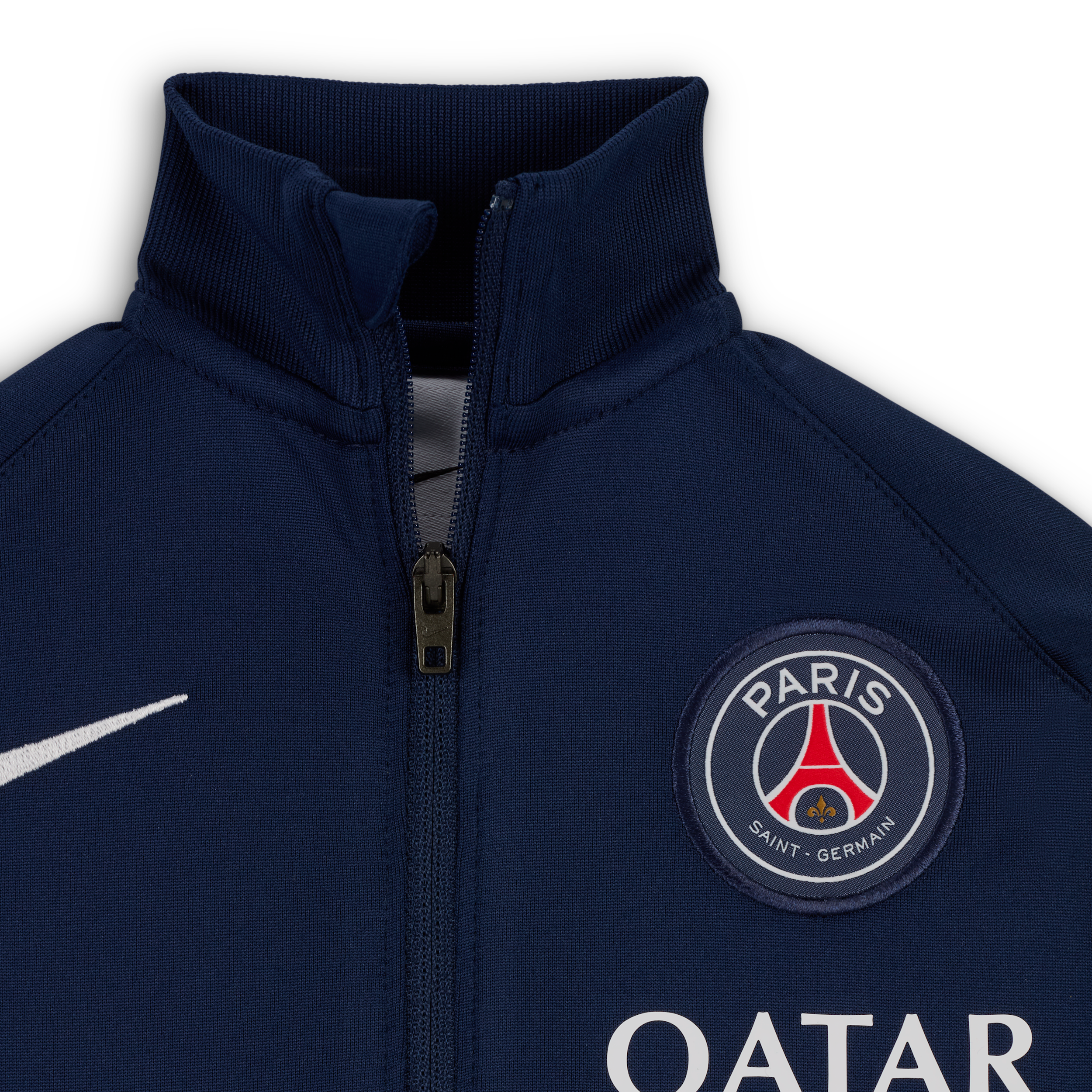 Thumbnail - Paris Saint-Germain Strike Nike Dri-FIT Fußball-Trainingsanzug aus Strick (Babys/Kleinkinder) - Blau