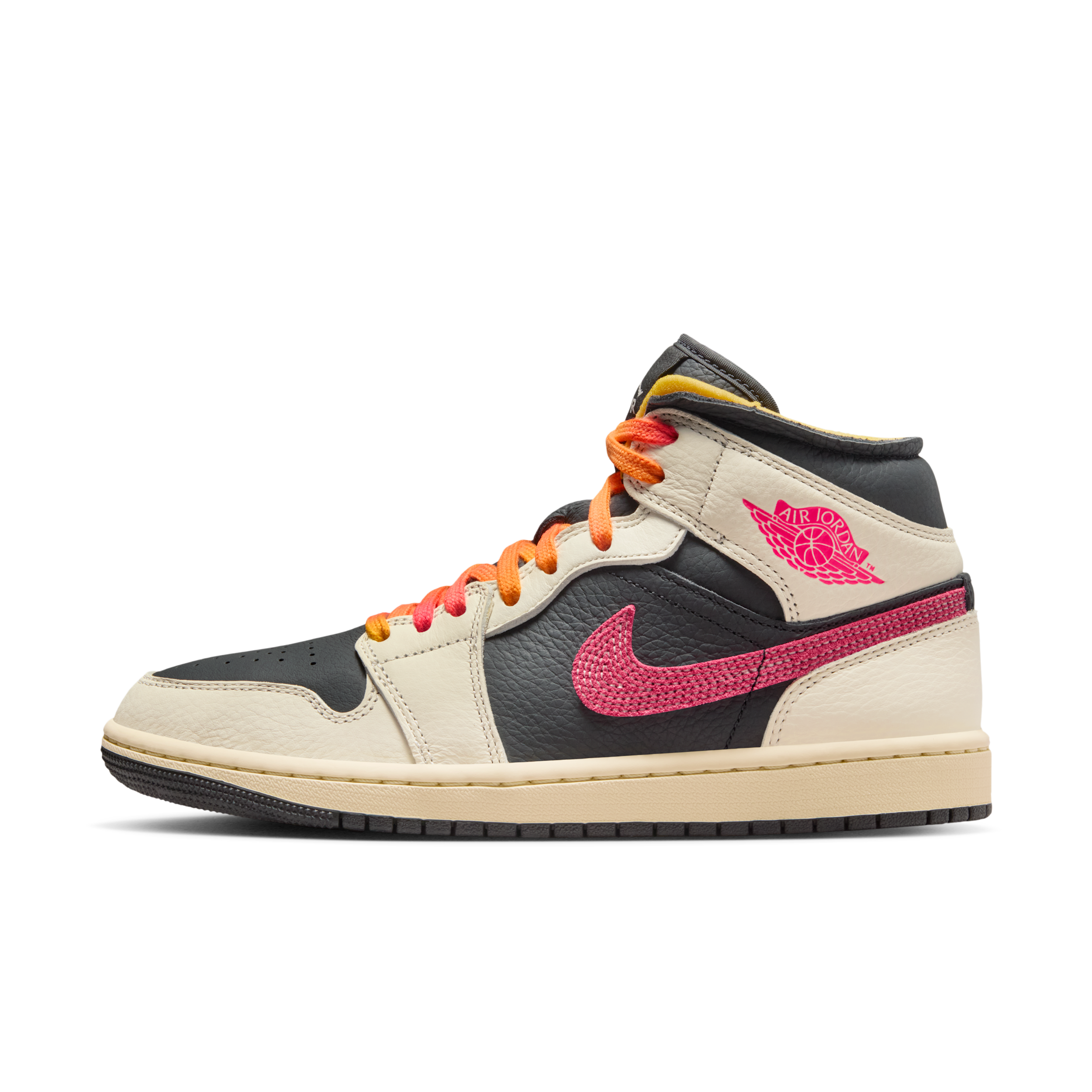 Thumbnail - Air Jordan 1 Mid SE Edge Schuh (Damen) - Braun