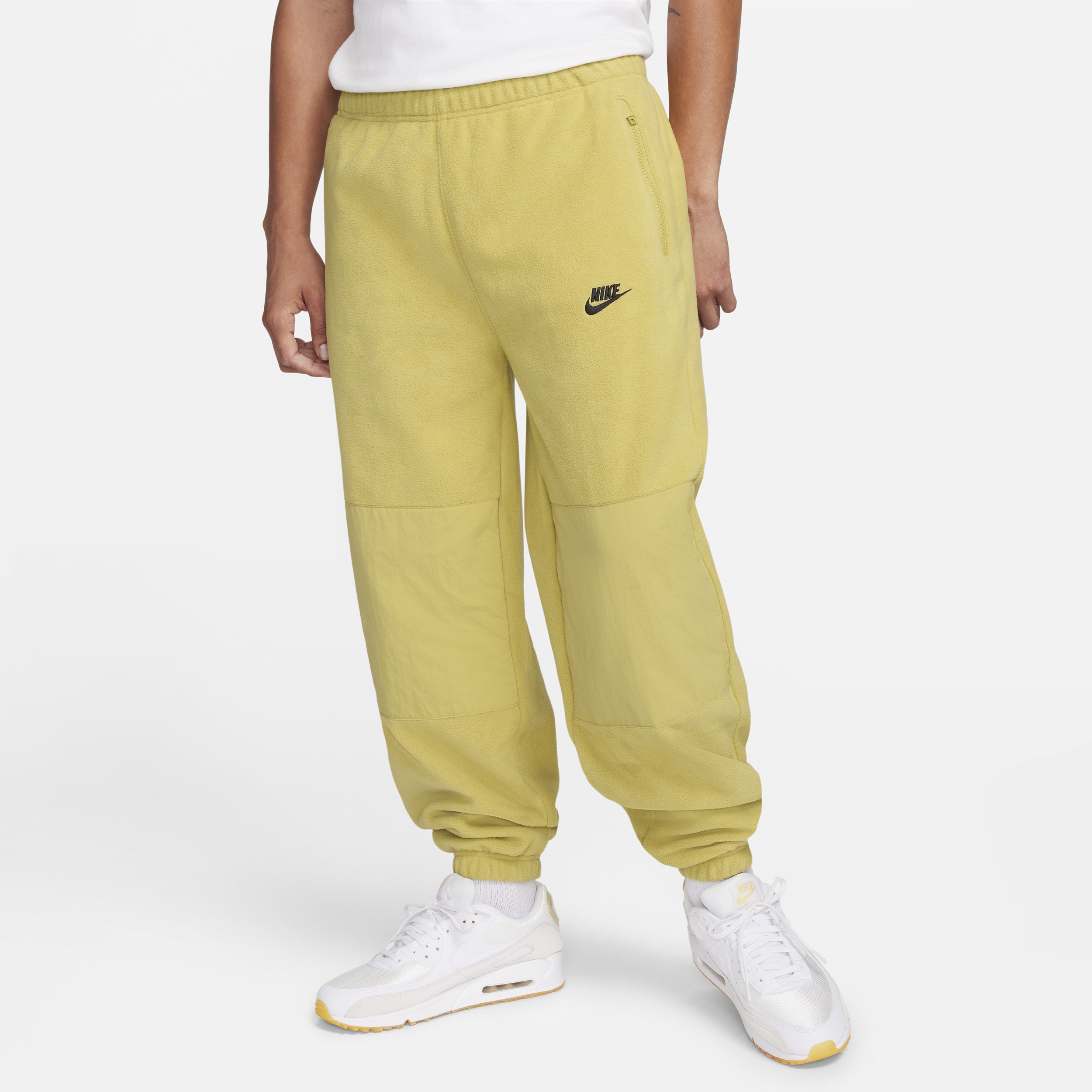 Nike Club Fleece broek van polarfleece voor heren Bruin
