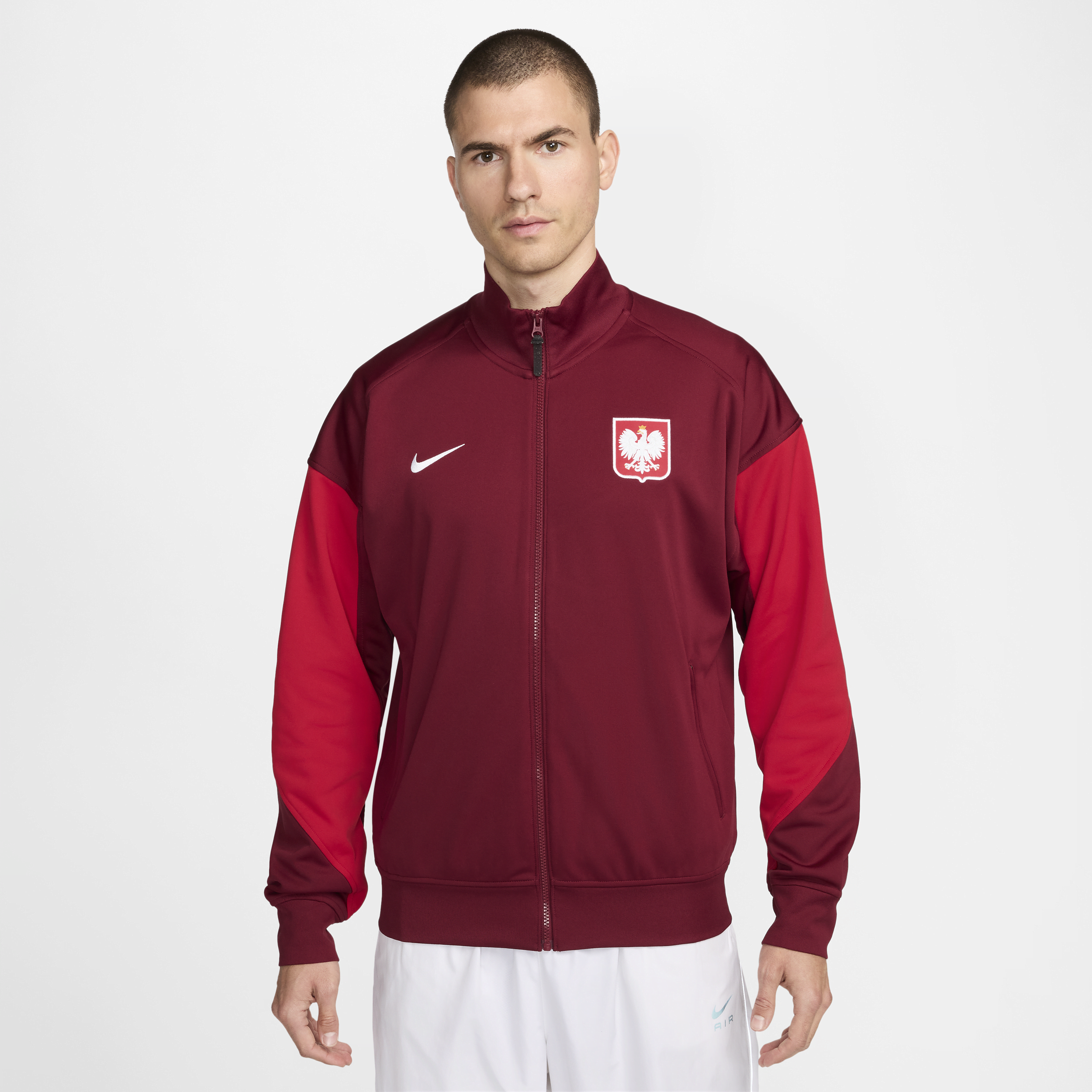Veste de foot Nike Pologne Academy Pro pour homme - Rouge