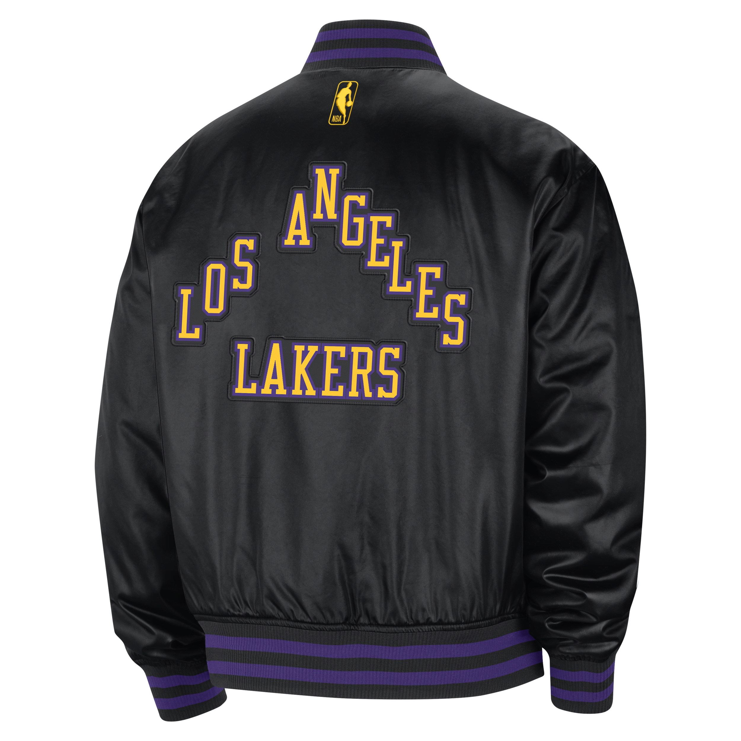 Nike Los Angeles Lakers 2023 24 City Edition NBA-herenjack Zwart