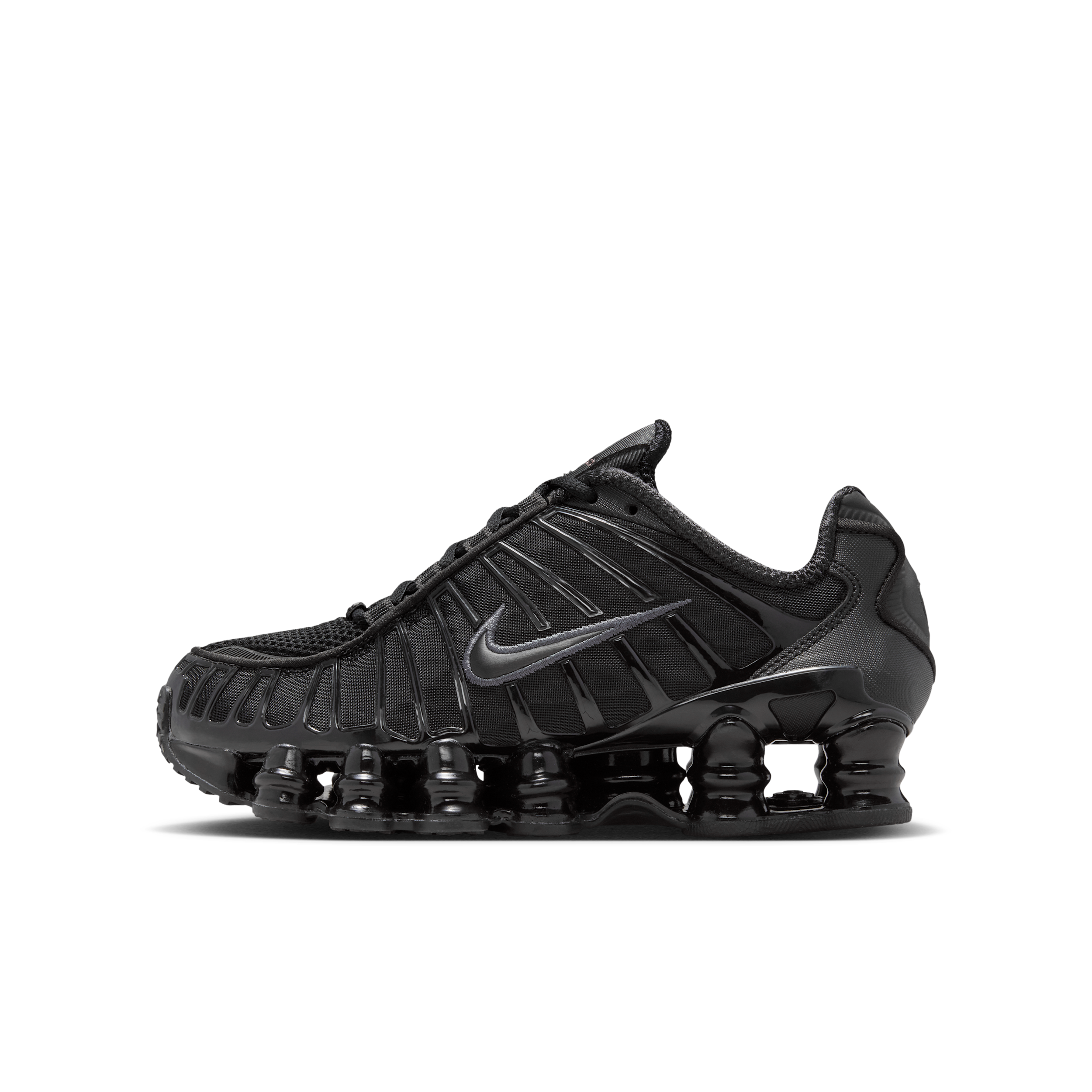 Nike Shox TL Older Kids Shoes - Black