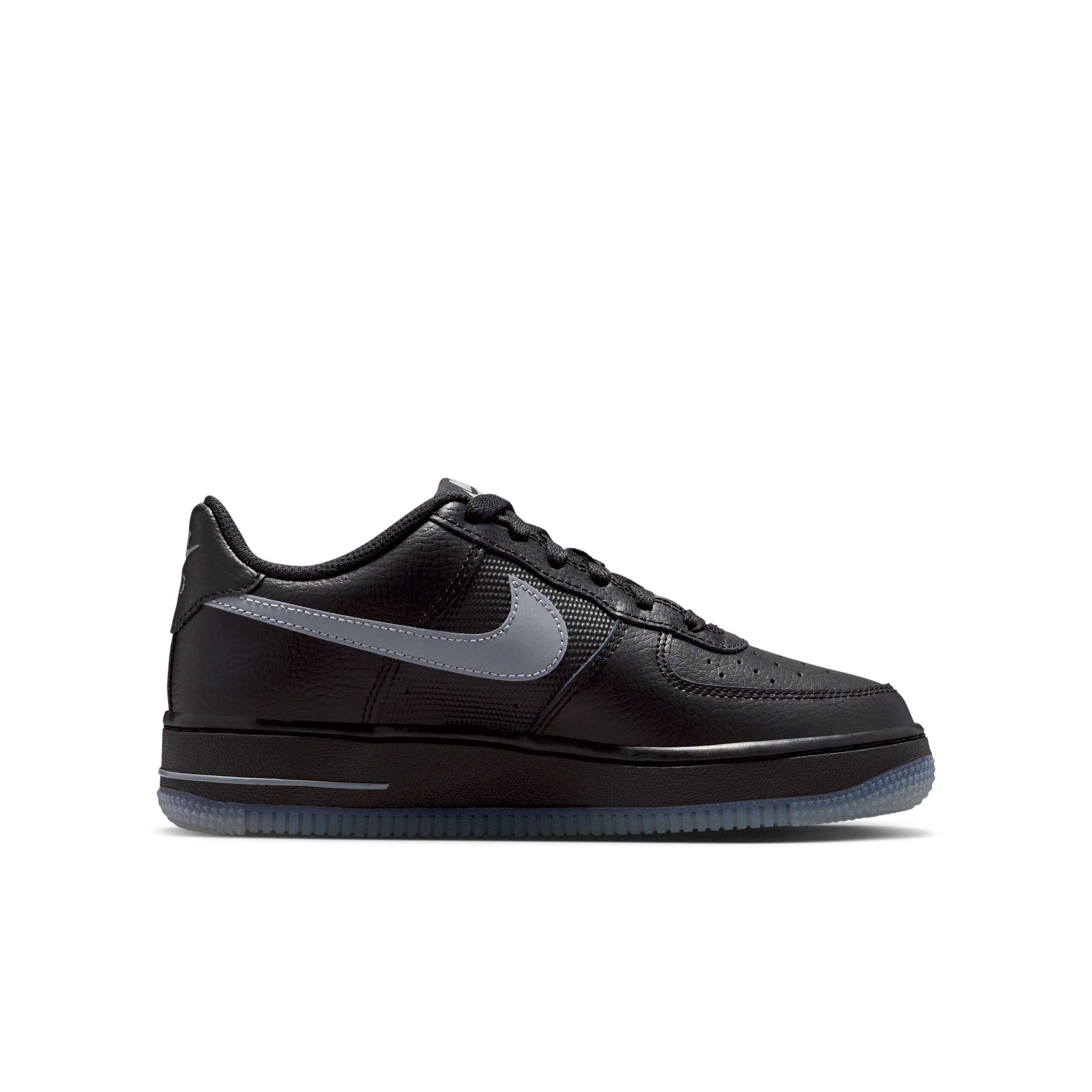 Thumbnail - Nike Air Force 1 Schuh (ältere Kinder) - Schwarz