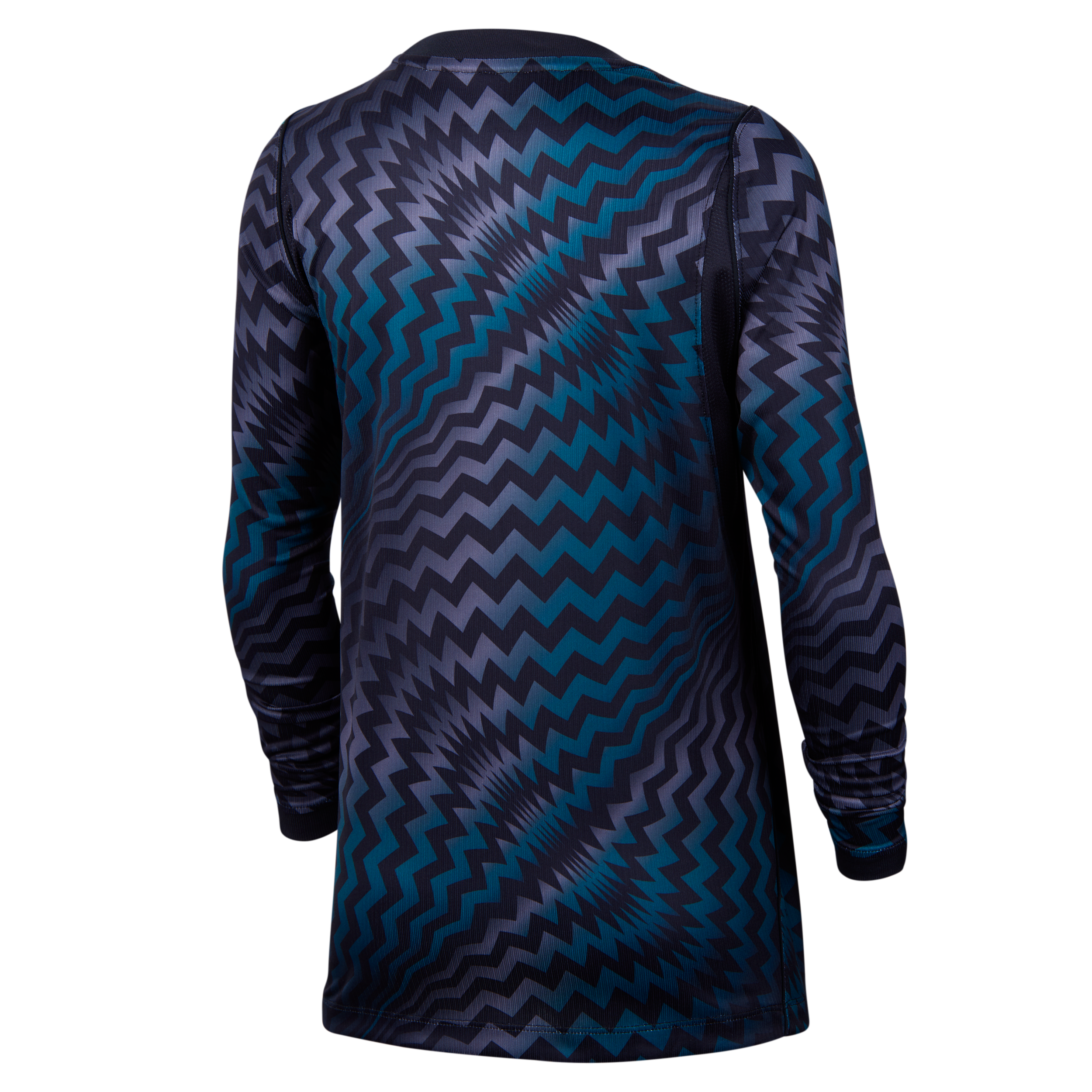 Inter Milan 2026/27 Stadium Goalkeeper Nike Dri-FIT Replica-fodboldtrøje til større børn - sort