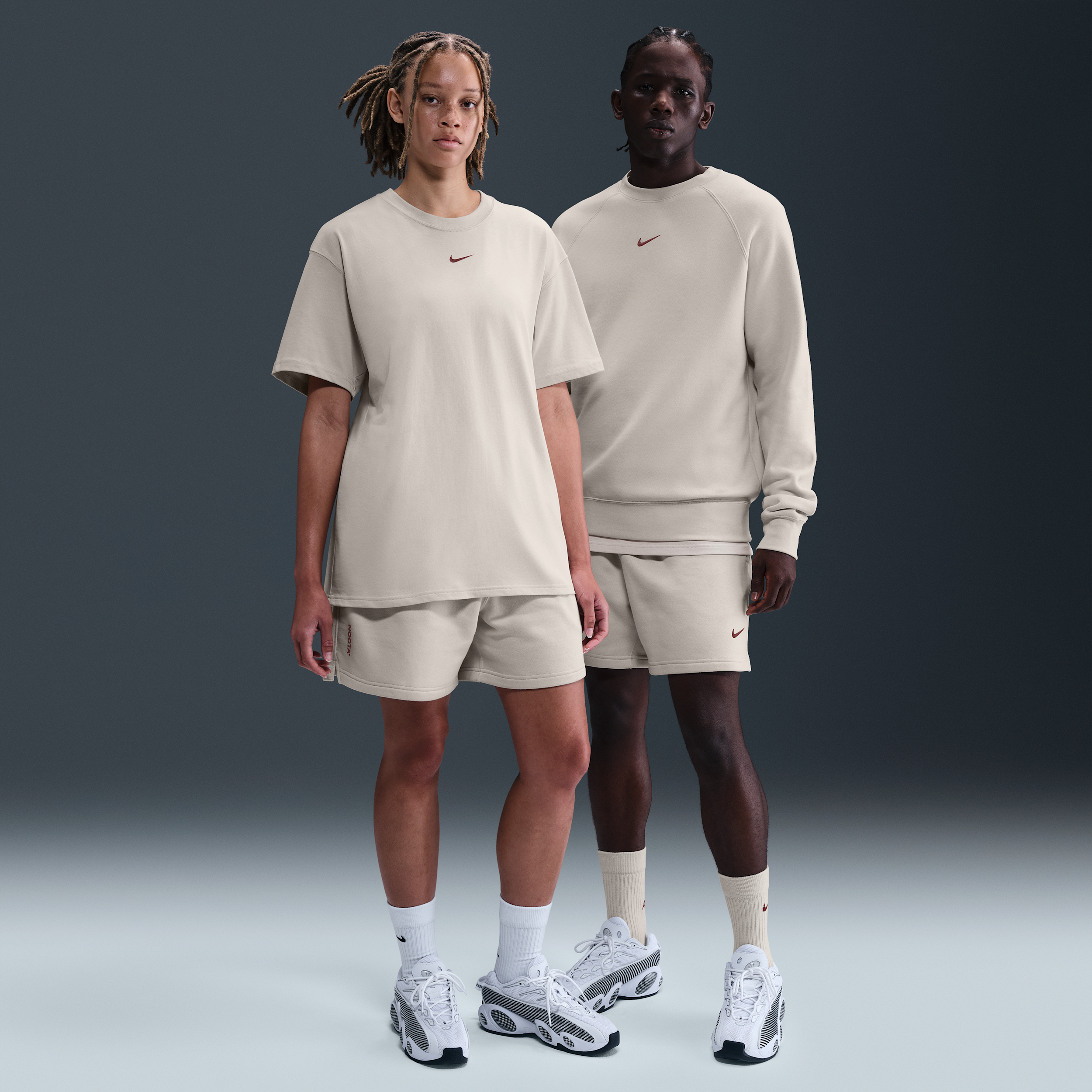 Nike NOCTA Cardinal Fleece Shorts - Brown - Cotton/Polyester