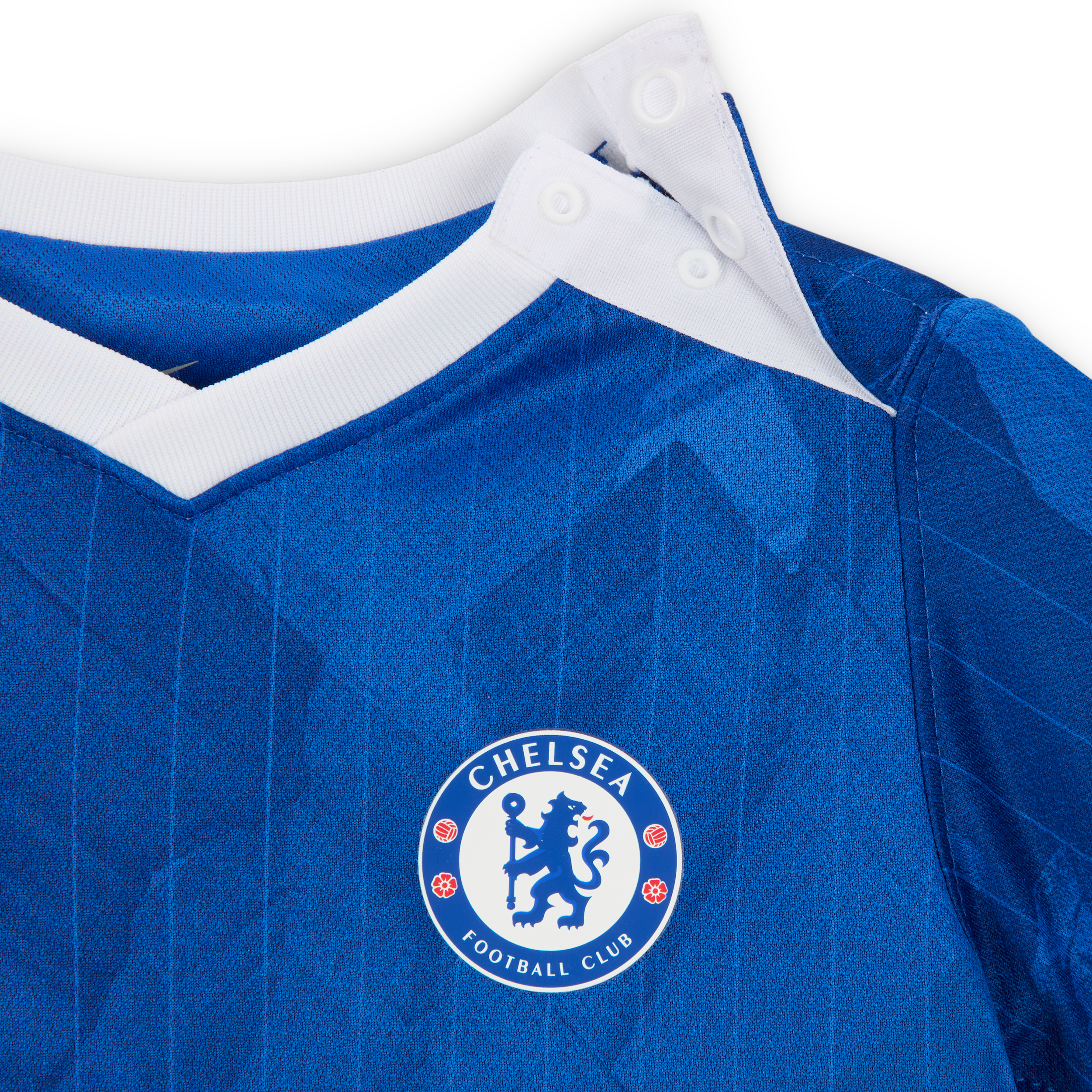 Thumbnail - FC Chelsea 2025/26 Stadium Home dreiteiliges Nike Replika-Fußballtrikot-Set (Babys und Kleinkinder) - Blau