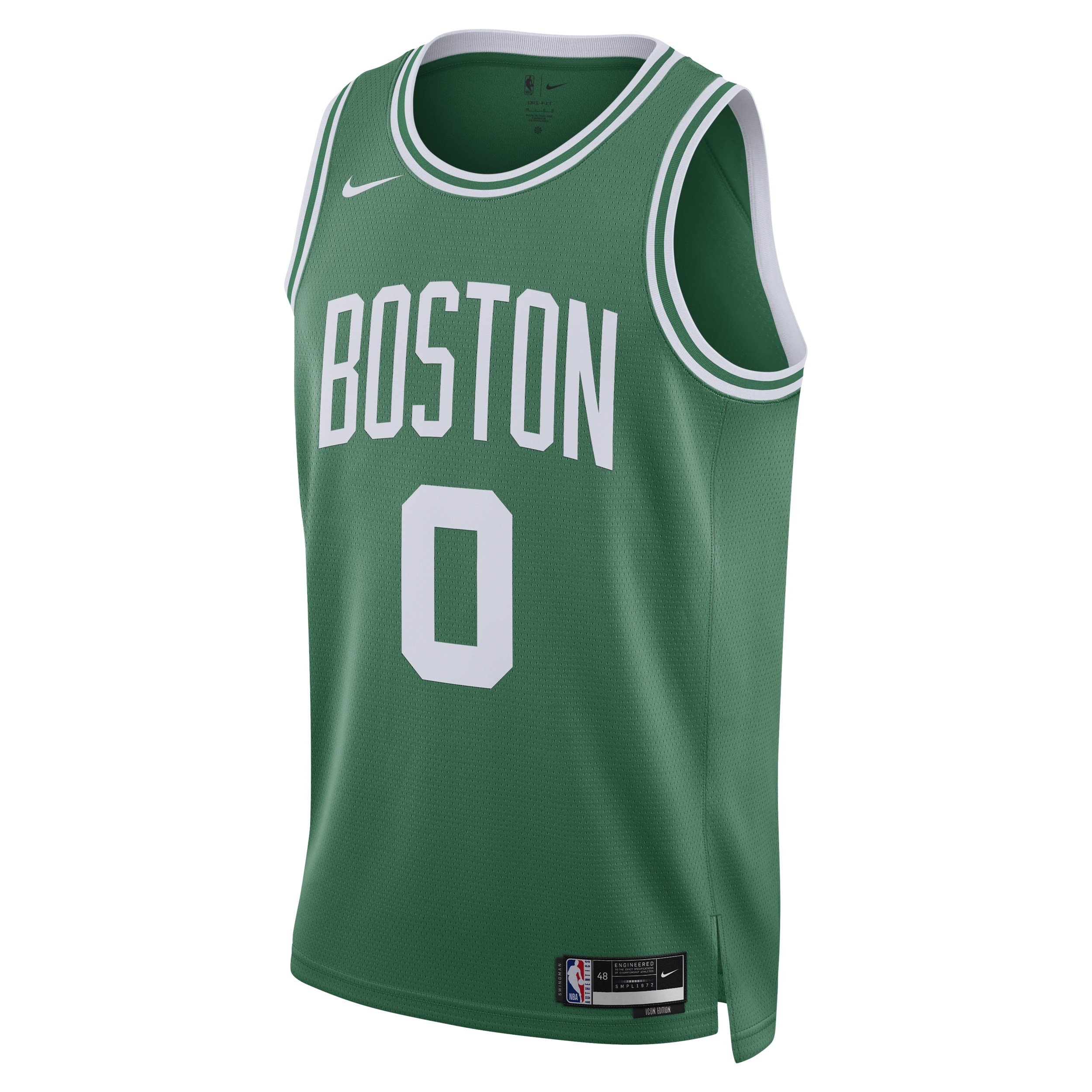 Boston Celtics Icon Edition 2022/23 Men's Nike Dri-FIT NBA Swingman Jersey - Green - Polyester - 50% Recycled Polyester