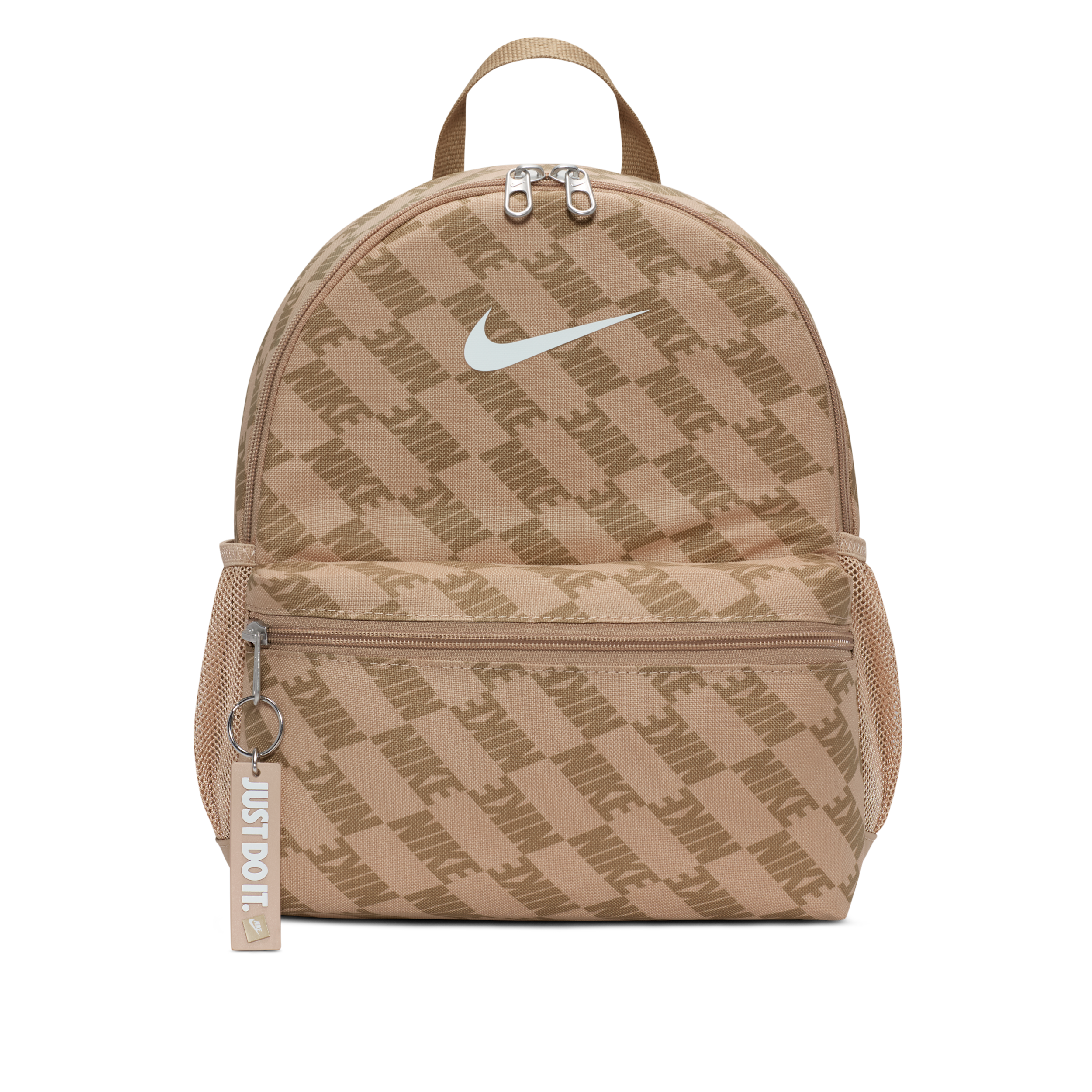 Nike Brasilia JDI minirugzak voor kids (11 liter) Bruin