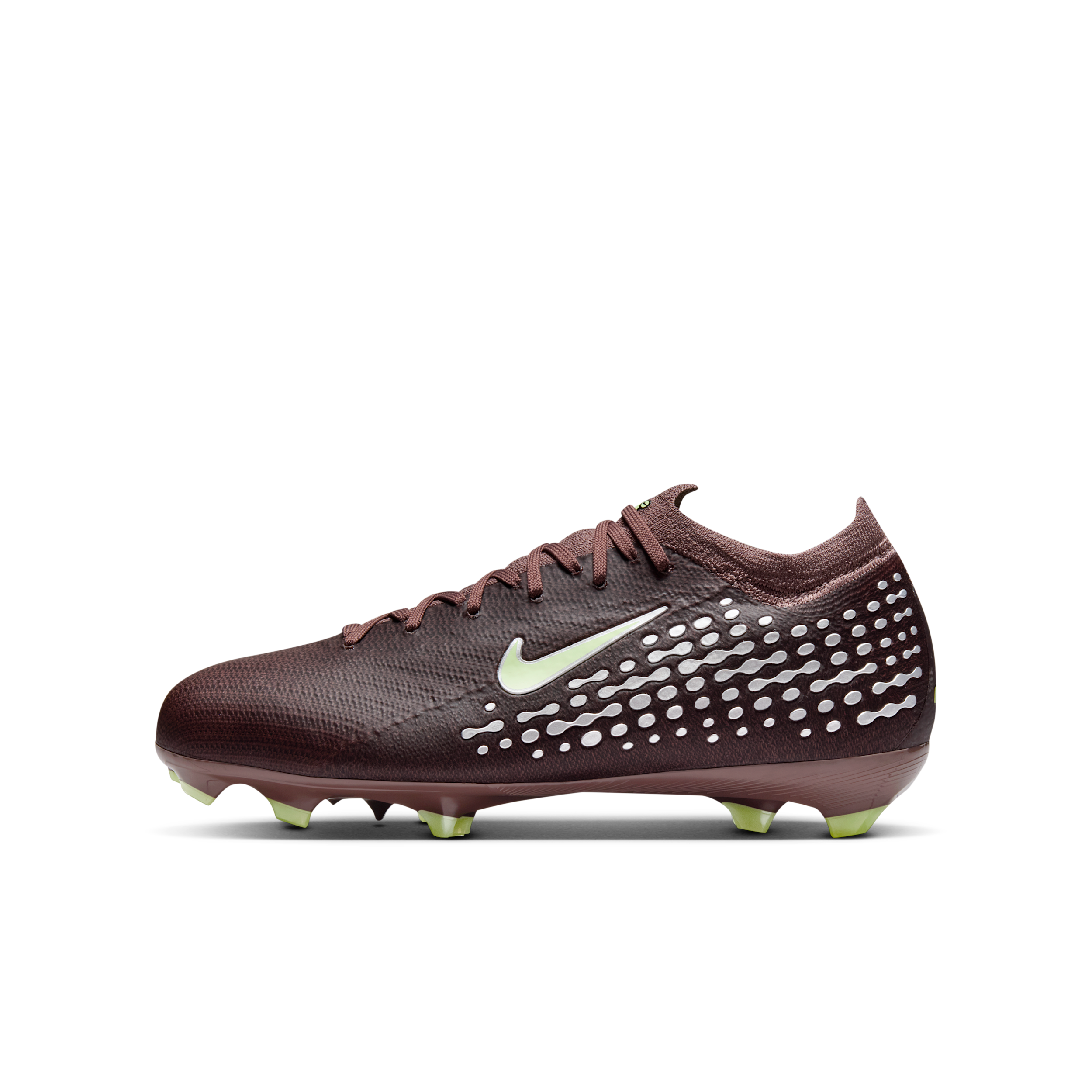 Scarpa da calcio a taglio basso FG Nike Jr. Mercurial Vapor 16 Pro "Kylian Mbappé" – Ragazzo/a - Marrone