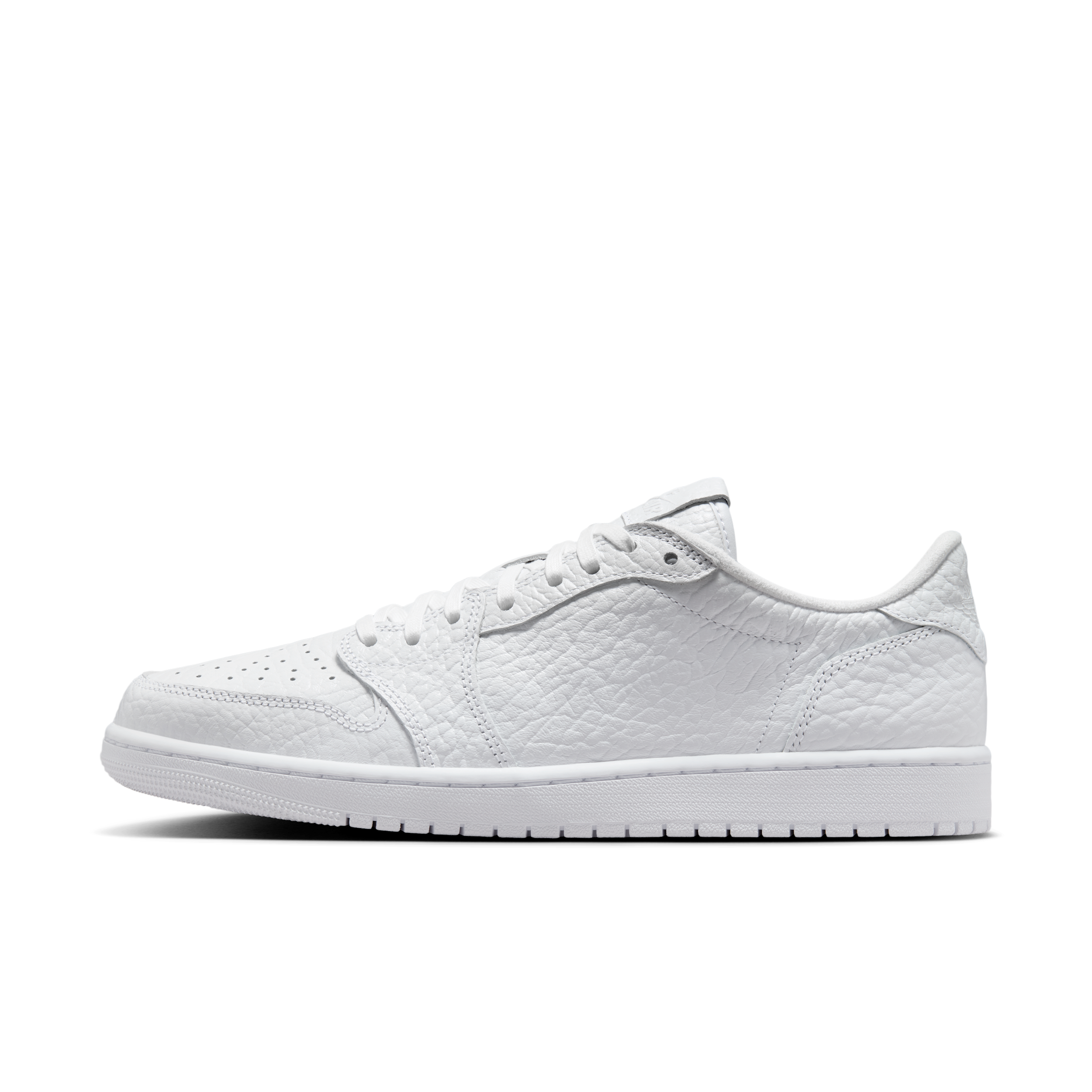 Thumbnail - Air Jordan 1 Retro Low No-Swoosh Schuh (Herren) - Weiß