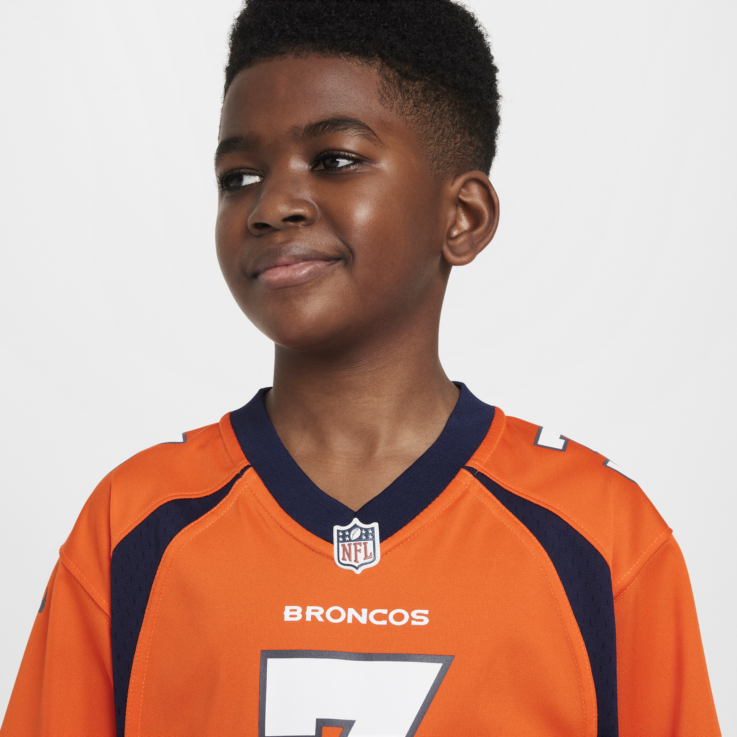 Nike NFL Denver Broncos (Russell Wilson) American football-wedstrijdjersey voor kids Oranje