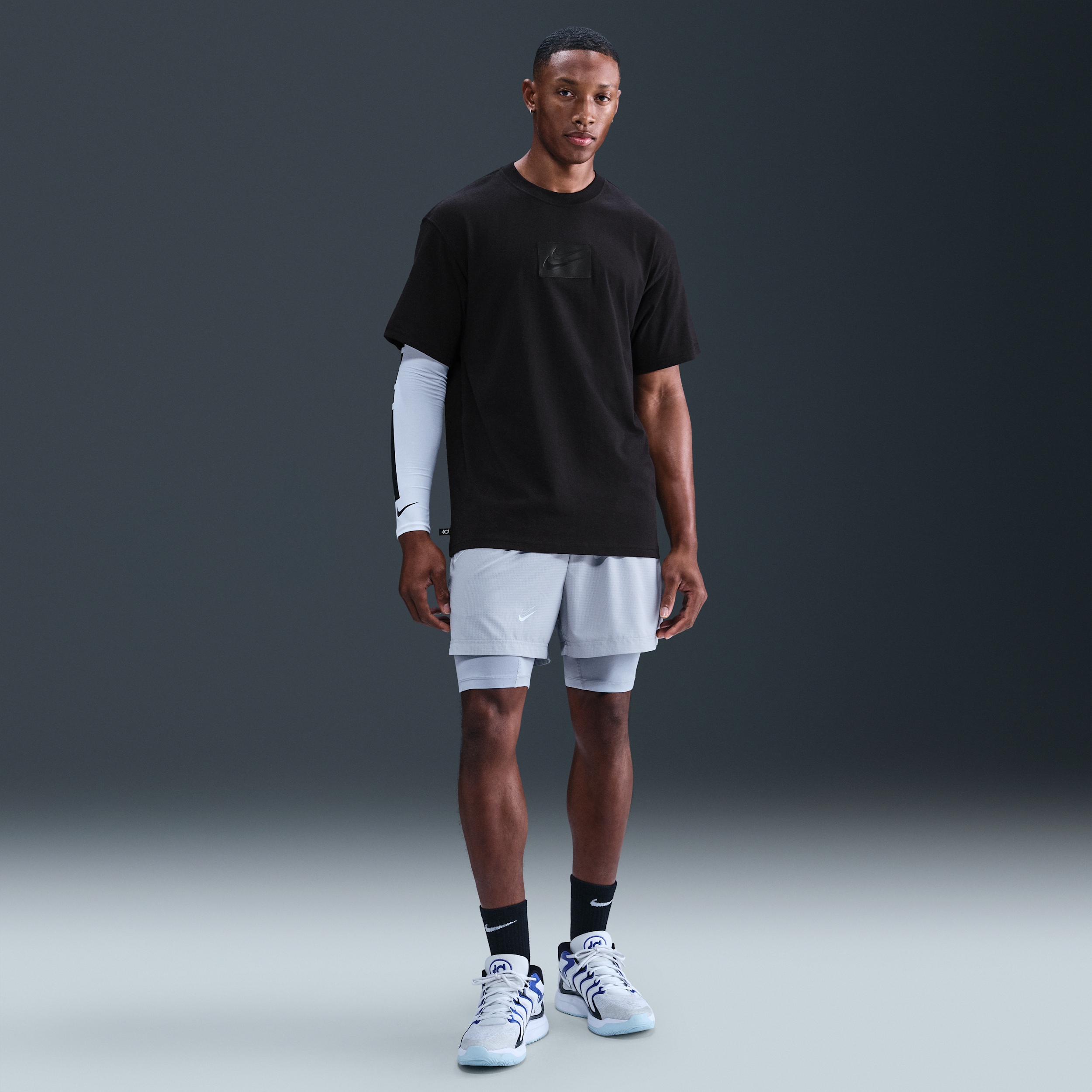 Nike KD Max90 T-shirt voor heren Zwart