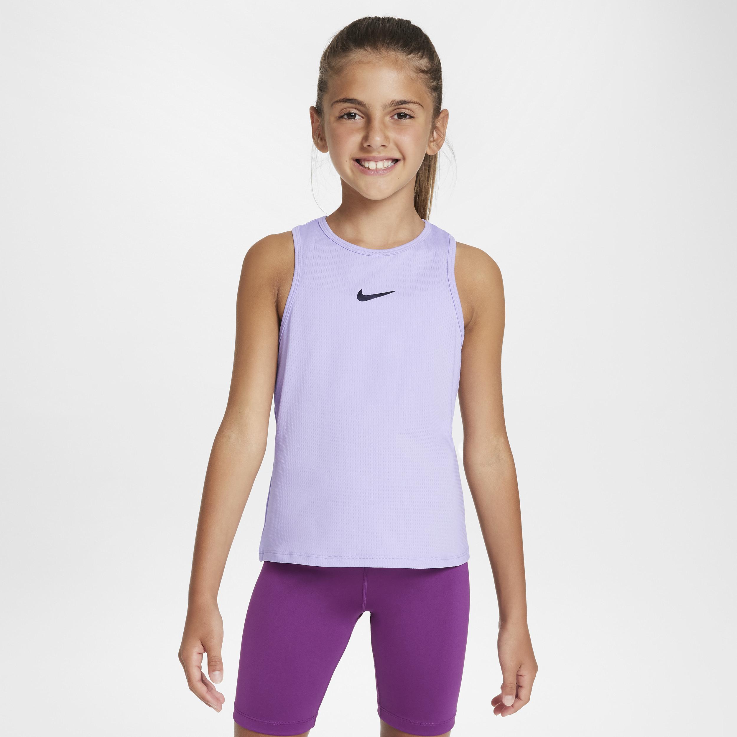 Nike Victory Dri-FIT tennistanktop voor meisjes Paars