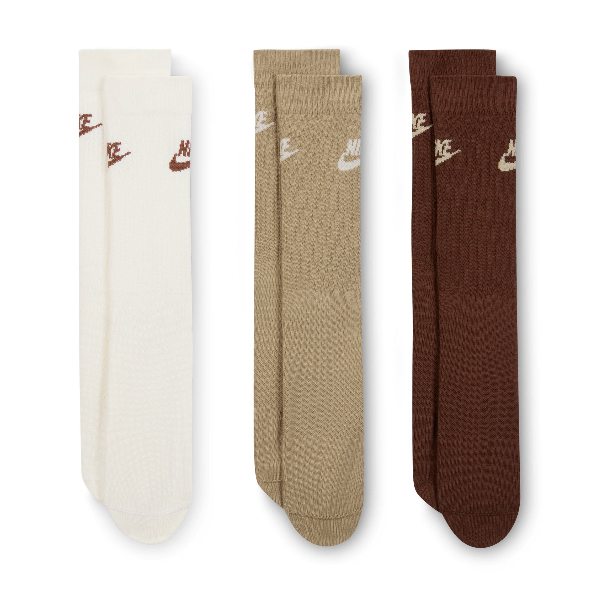 Thumbnail - Nike Sportswear Everyday Essential Crew-Socken (3 Paar) - Multi-Color