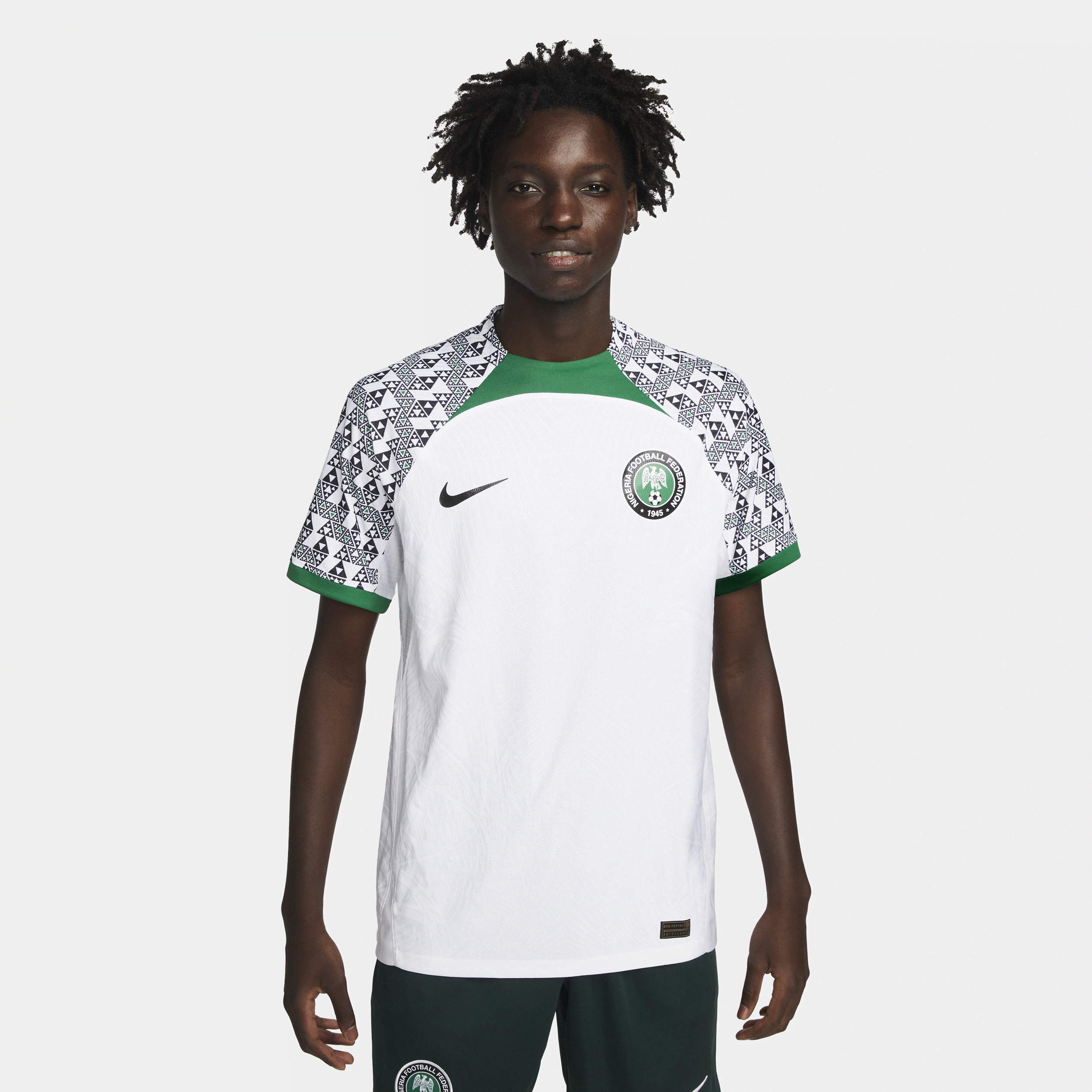 Nike Nigeria 2019 Stadium Home Jersey White/Black - SS19 Men's - US