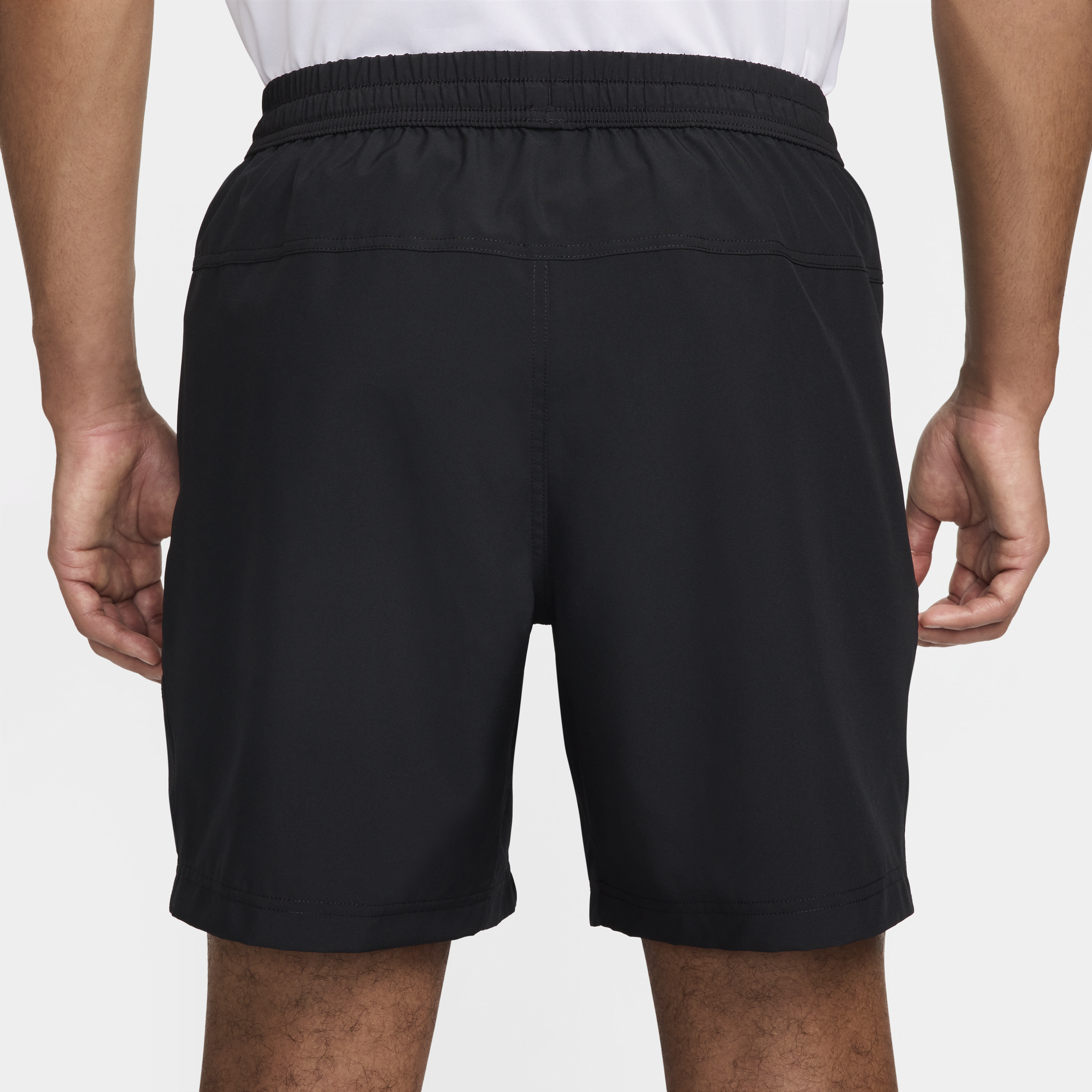 Nike Form Dri-FIT niet-gevoerde fitnessshorts voor heren (18 cm) Zwart