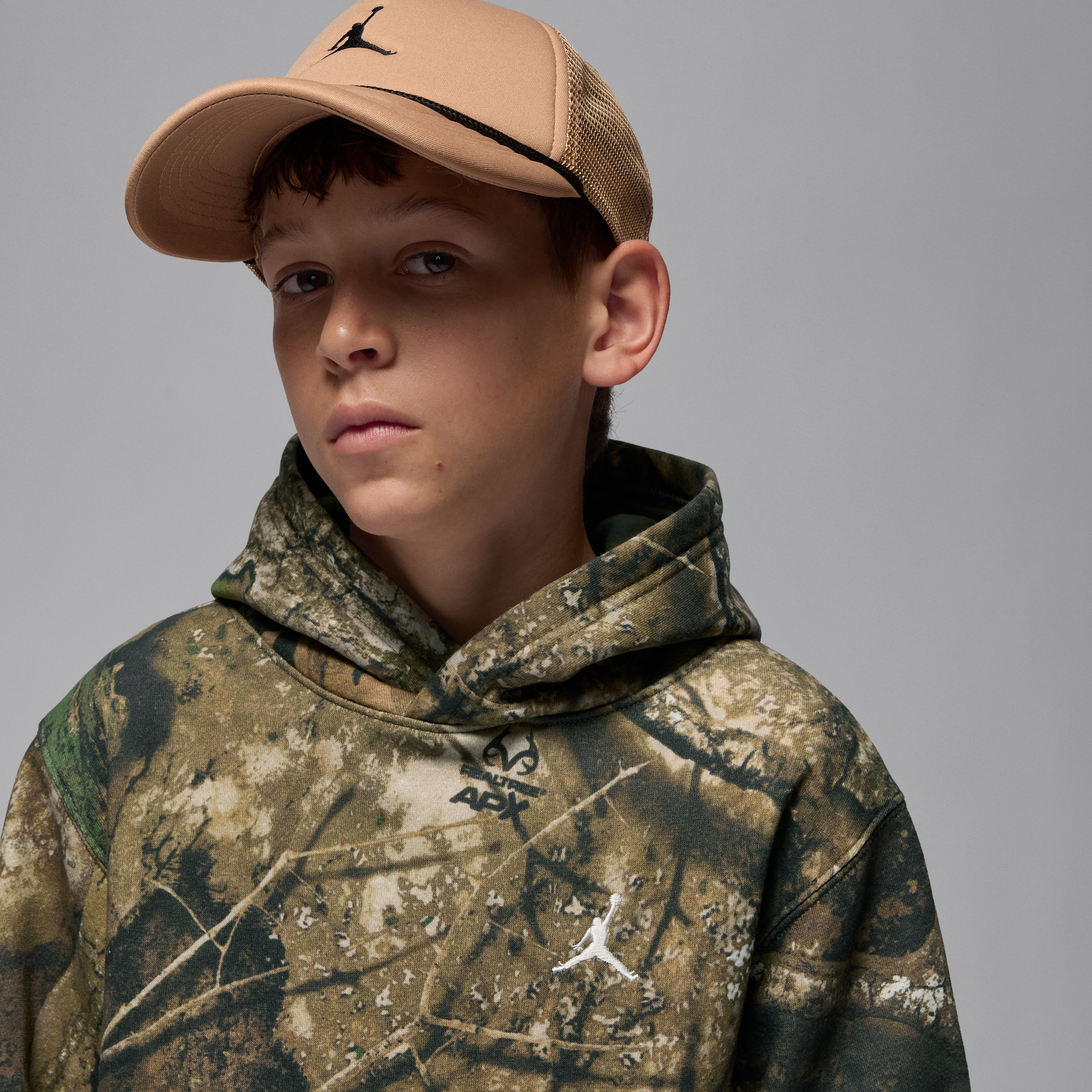 Thumbnail - Jordan Realtree Hoodie (ältere Kinder) - Grün