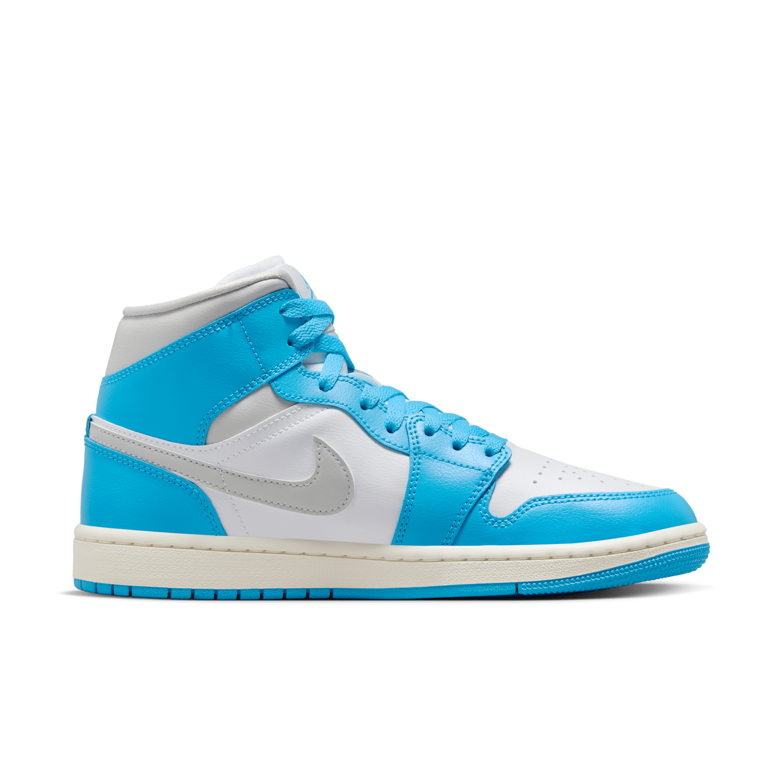 Chaussure Air Jordan 1 Mid pour Femme - Bleu