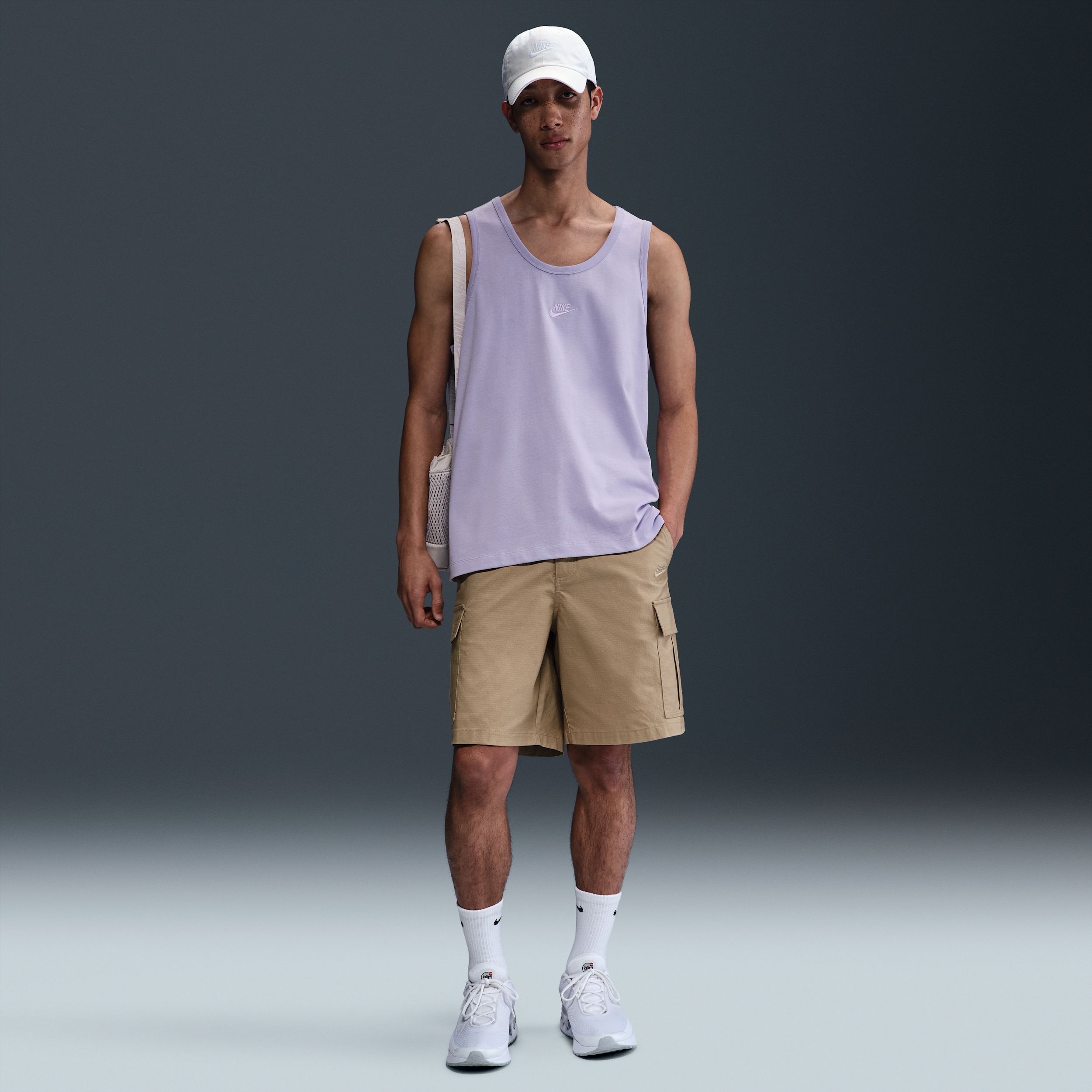 Débardeur Nike Sportswear Premium Essentials pour homme - Pourpre