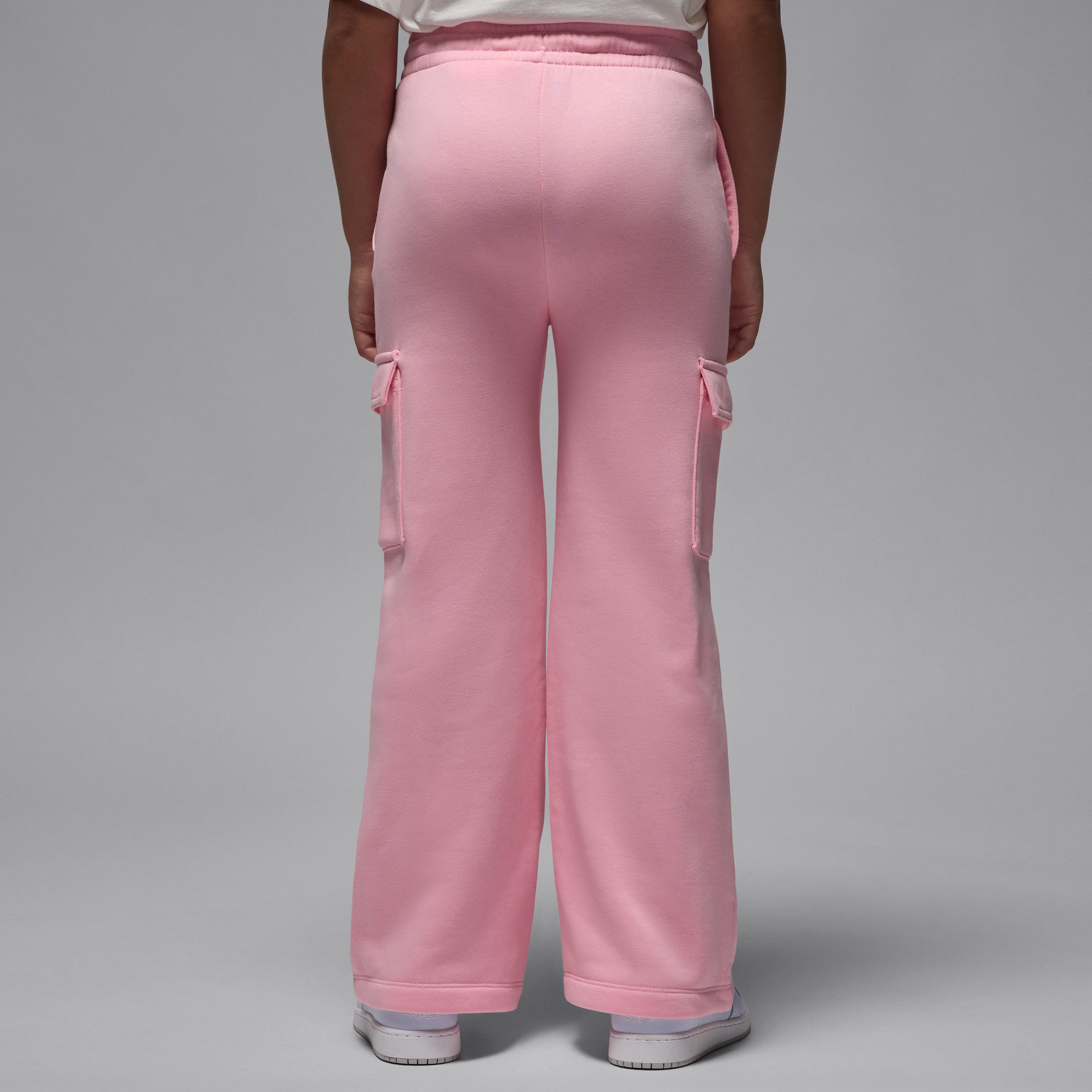 Thumbnail - Jordan Brooklyn Fleece-Cargohose (ältere Kinder) - Pink