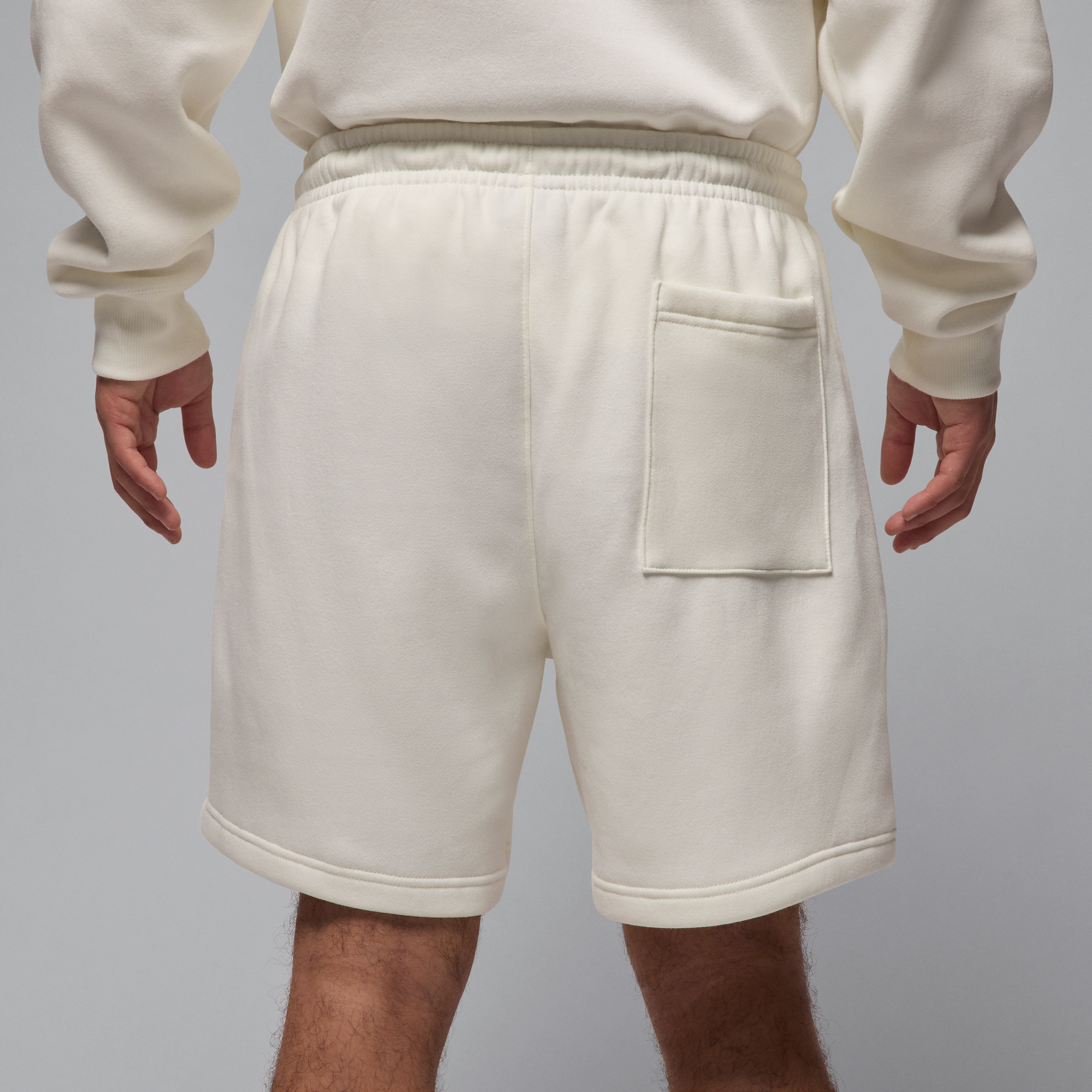 Thumbnail - Jordan Brooklyn Fleece Shorts mit Grafik (Herren) - Weiß