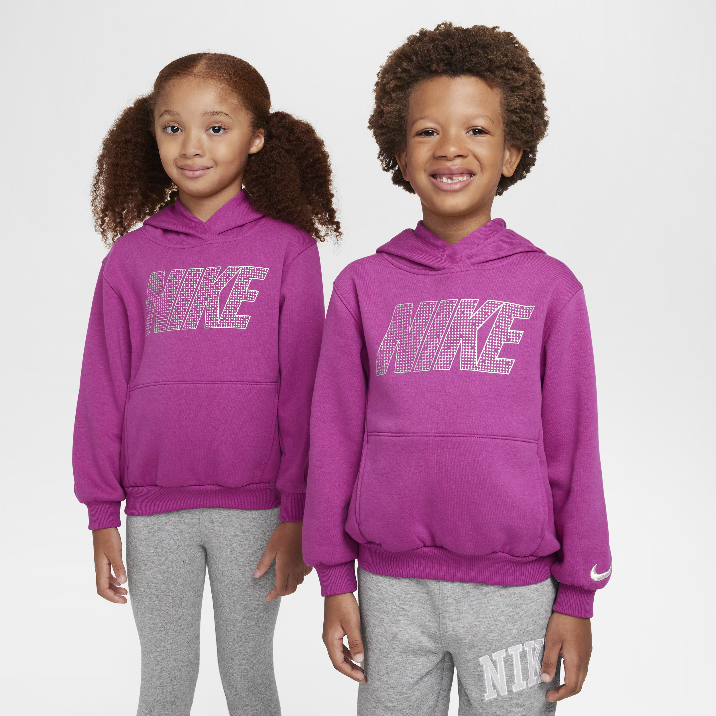 Sweat à capuche Nike Shine pour enfant - Pourpre