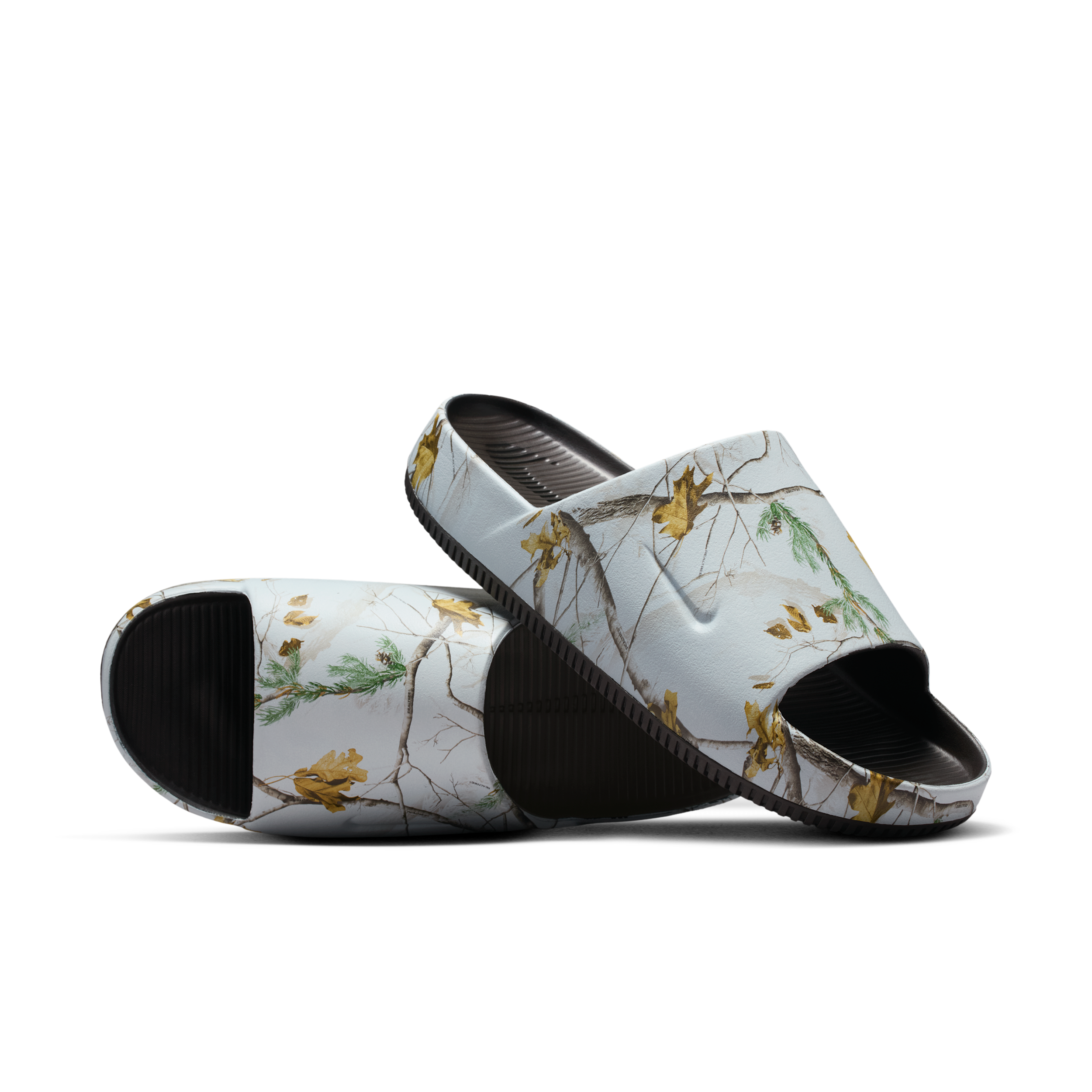 Thumbnail - Nike Calm RealTree Slides (Herren) - Braun