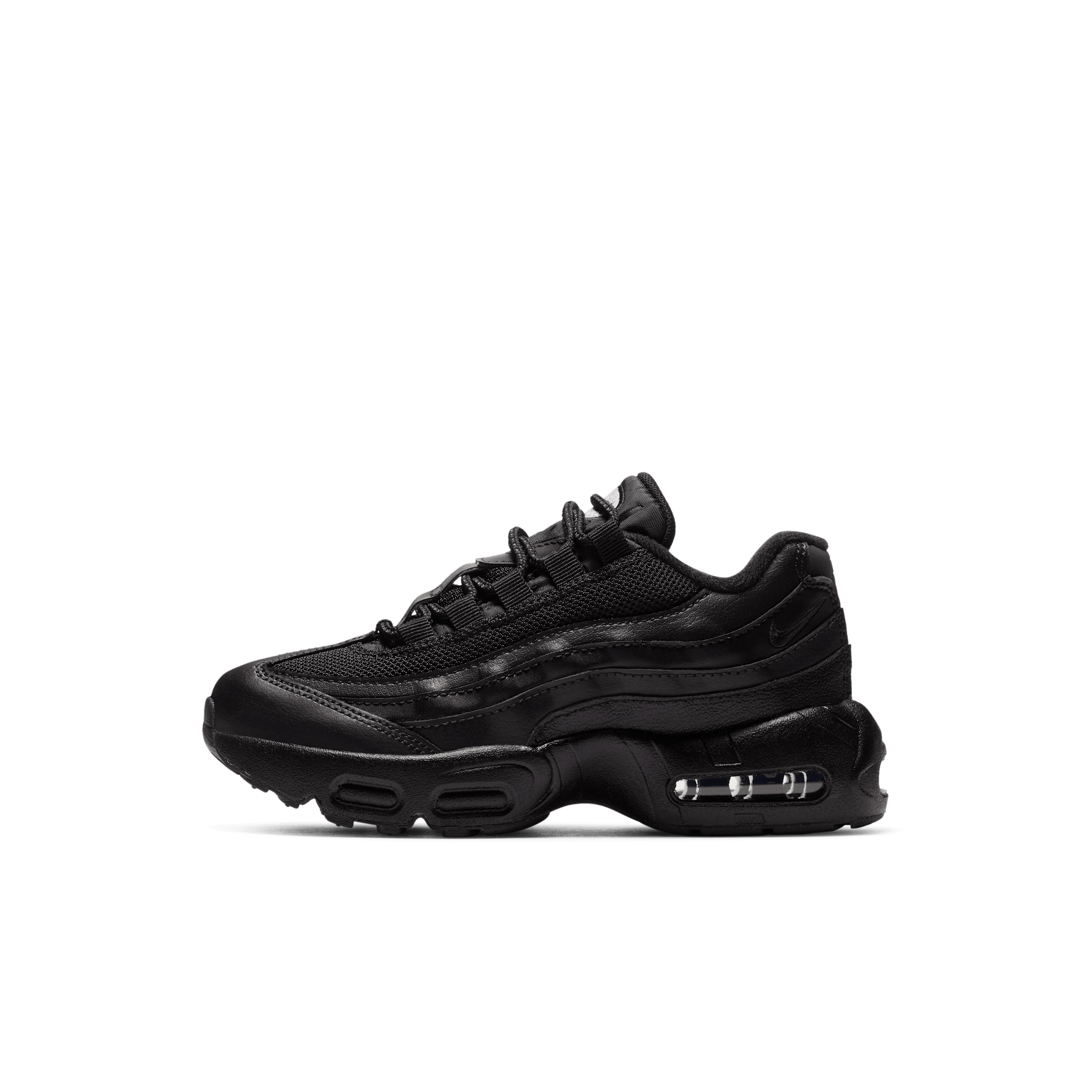 Nike Air Max 95 Recraft Schuh für jüngere Kinder – Schwarz