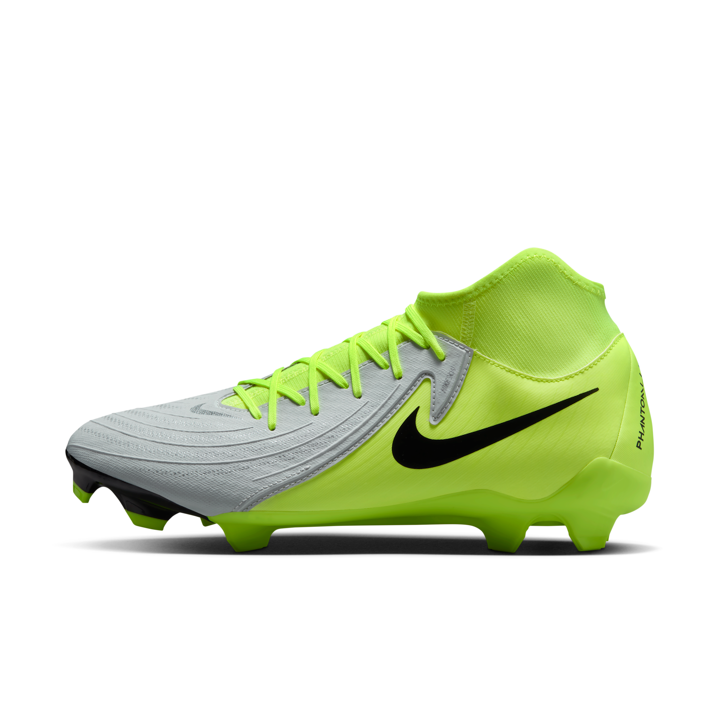 Thumbnail - Nike Phantom Luna 2 Academy MG High-Top-Fußballschuhe - Grau