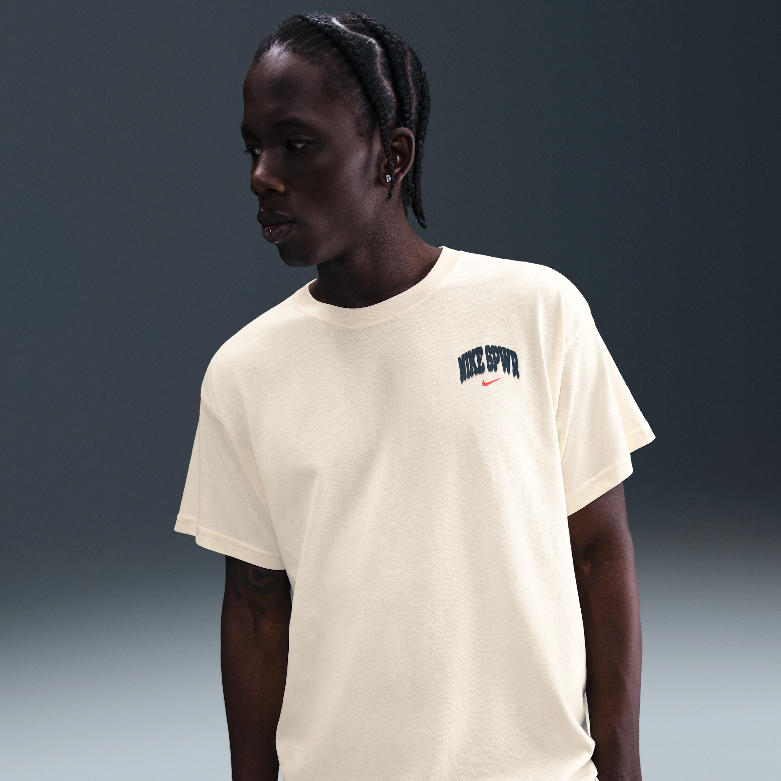 Thumbnail - Nike Herren-T-Shirt mit Grafik - Weiß