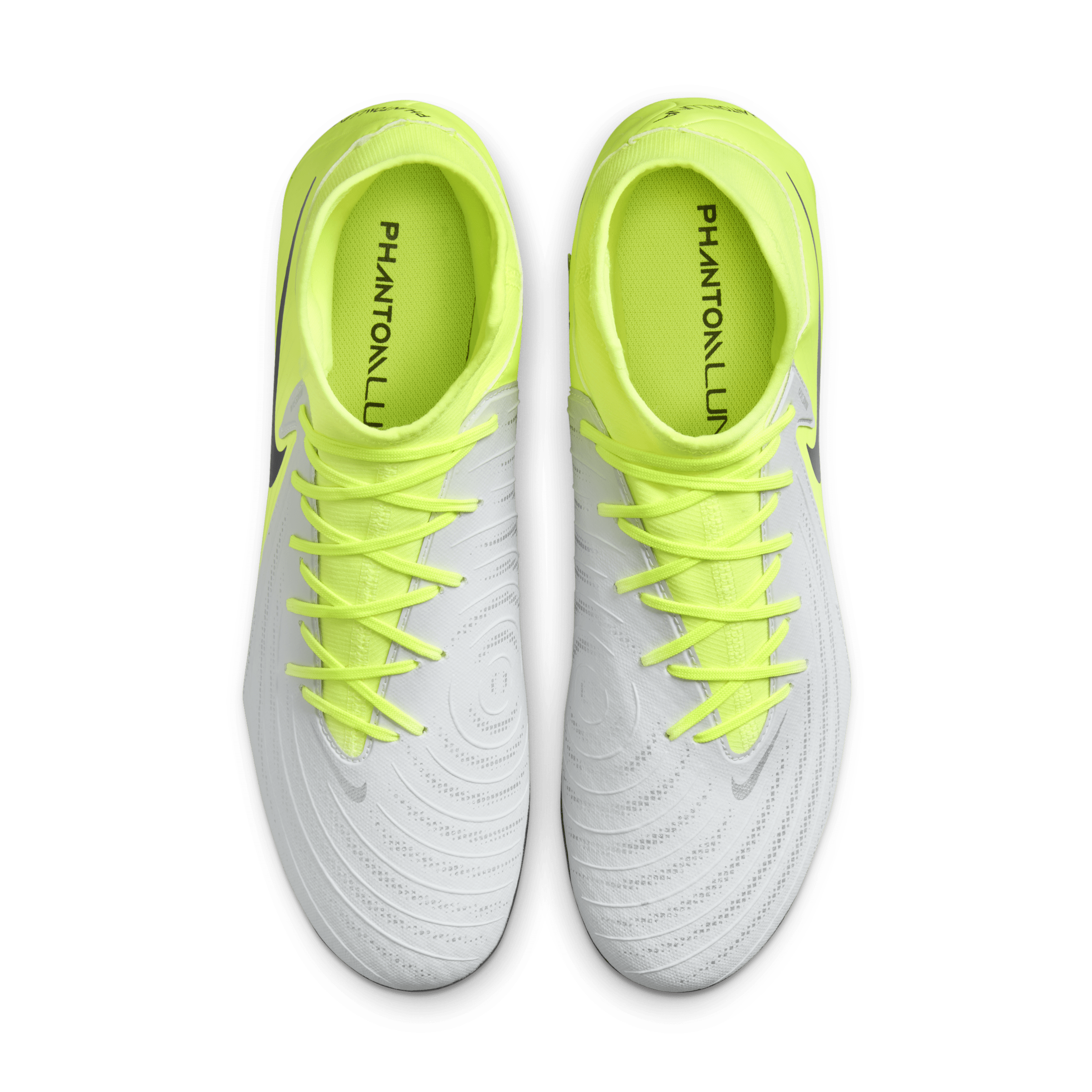 Chaussure de foot montante à crampons multi-surfaces Nike Phantom Luna 2 Academy - Gris