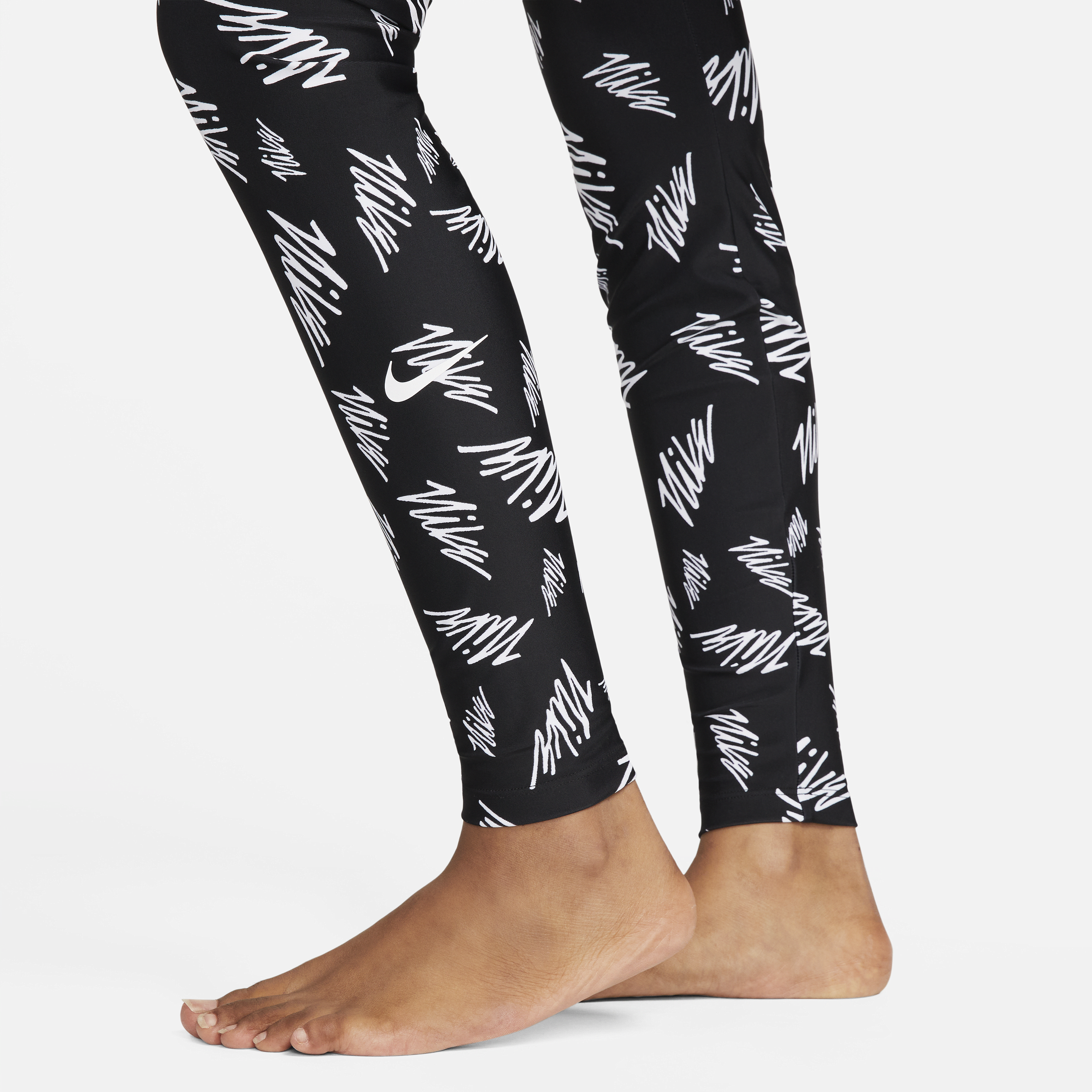 Legging de bain slim Nike Victory Print pour Femme - Noir