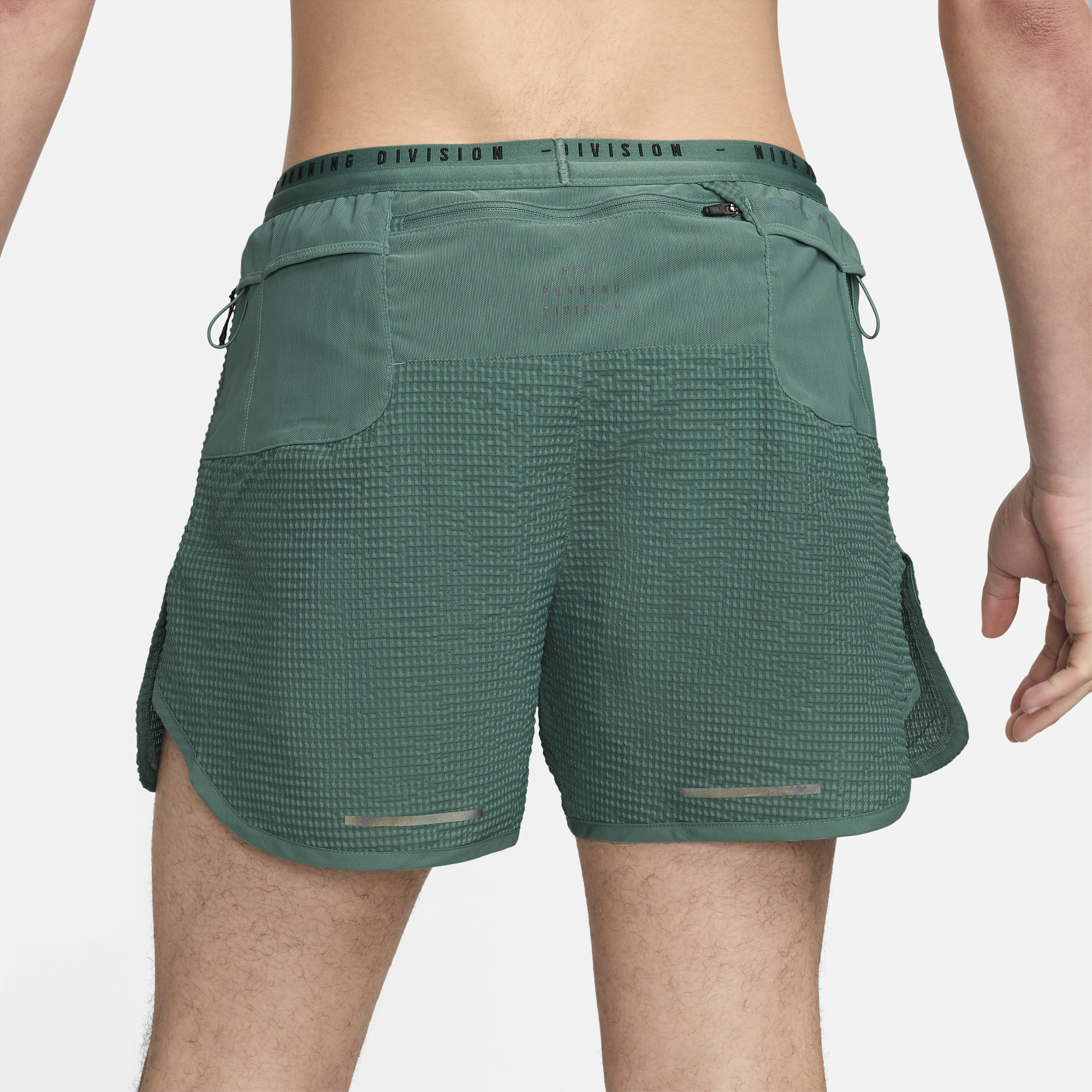 Nike Running Division Dri-FIT ADV hardloopshorts met binnenbroek voor heren (10 cm) Groen
