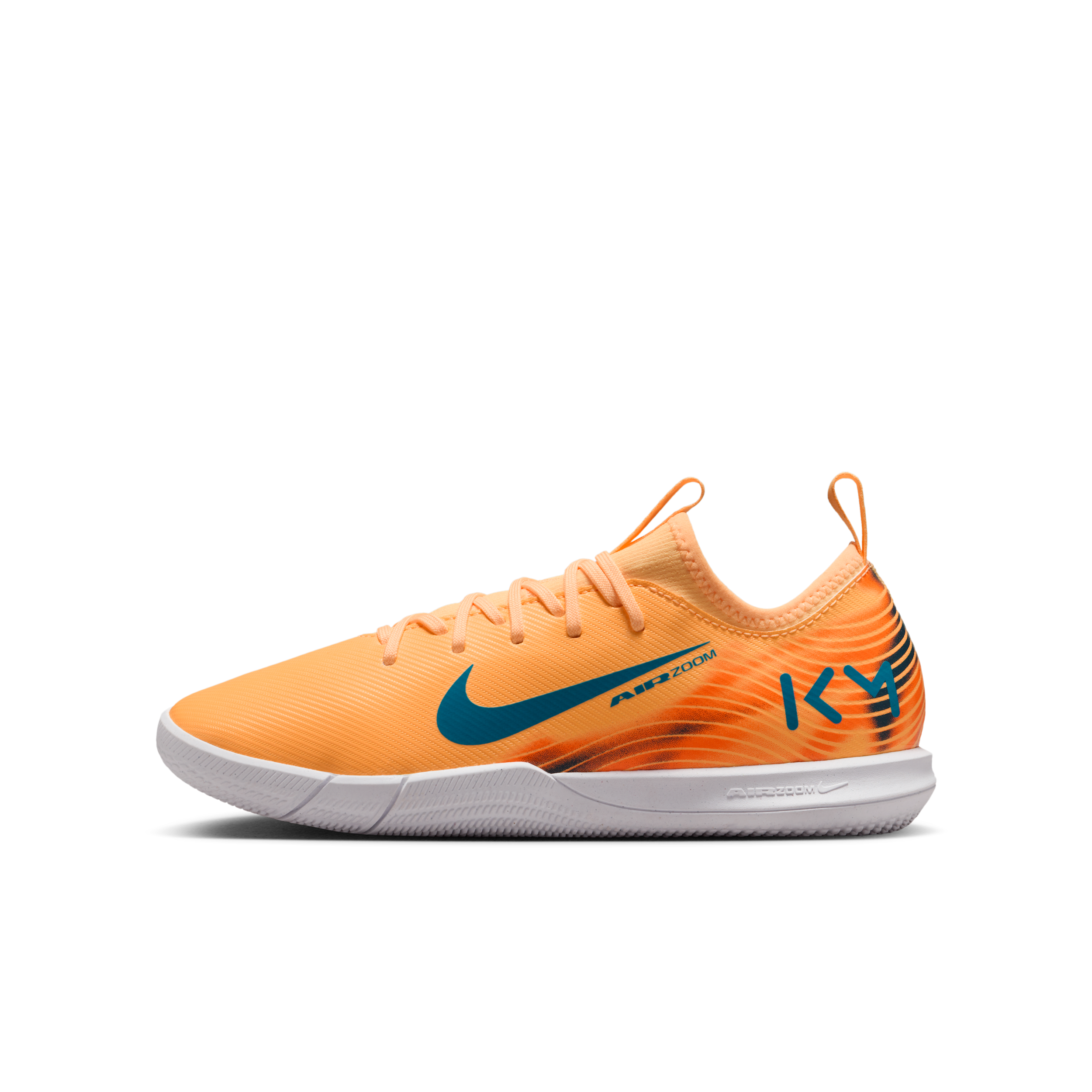 Nike Jr. Mercurial Vapor 16 Academy 'Kylian Mbappé' Older Kids' Indoor Court Low-Top Football Shoes - Orange