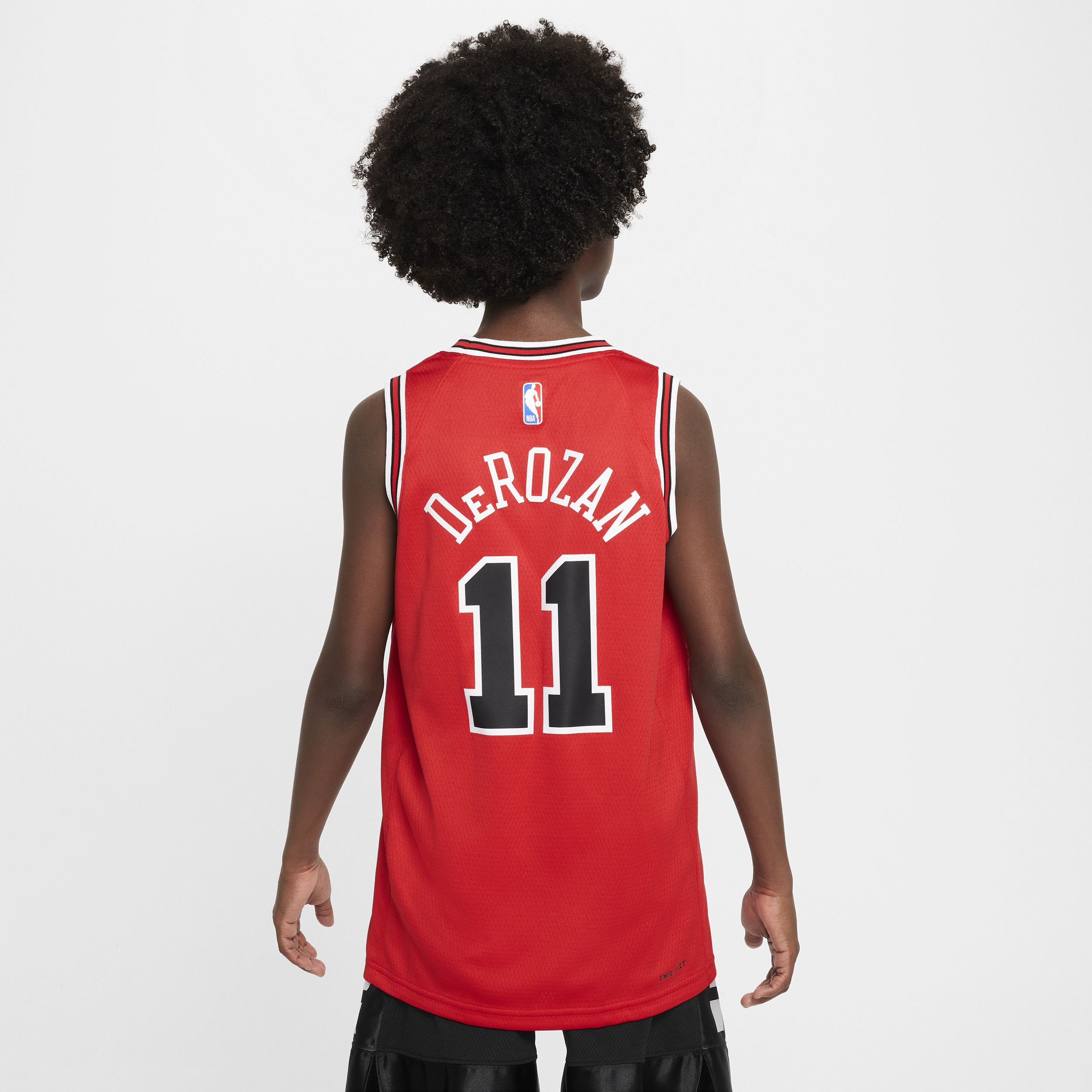 Nike Chicago Bulls 2023 24 Icon Edition Swingman NBA-jersey voor kids Rood