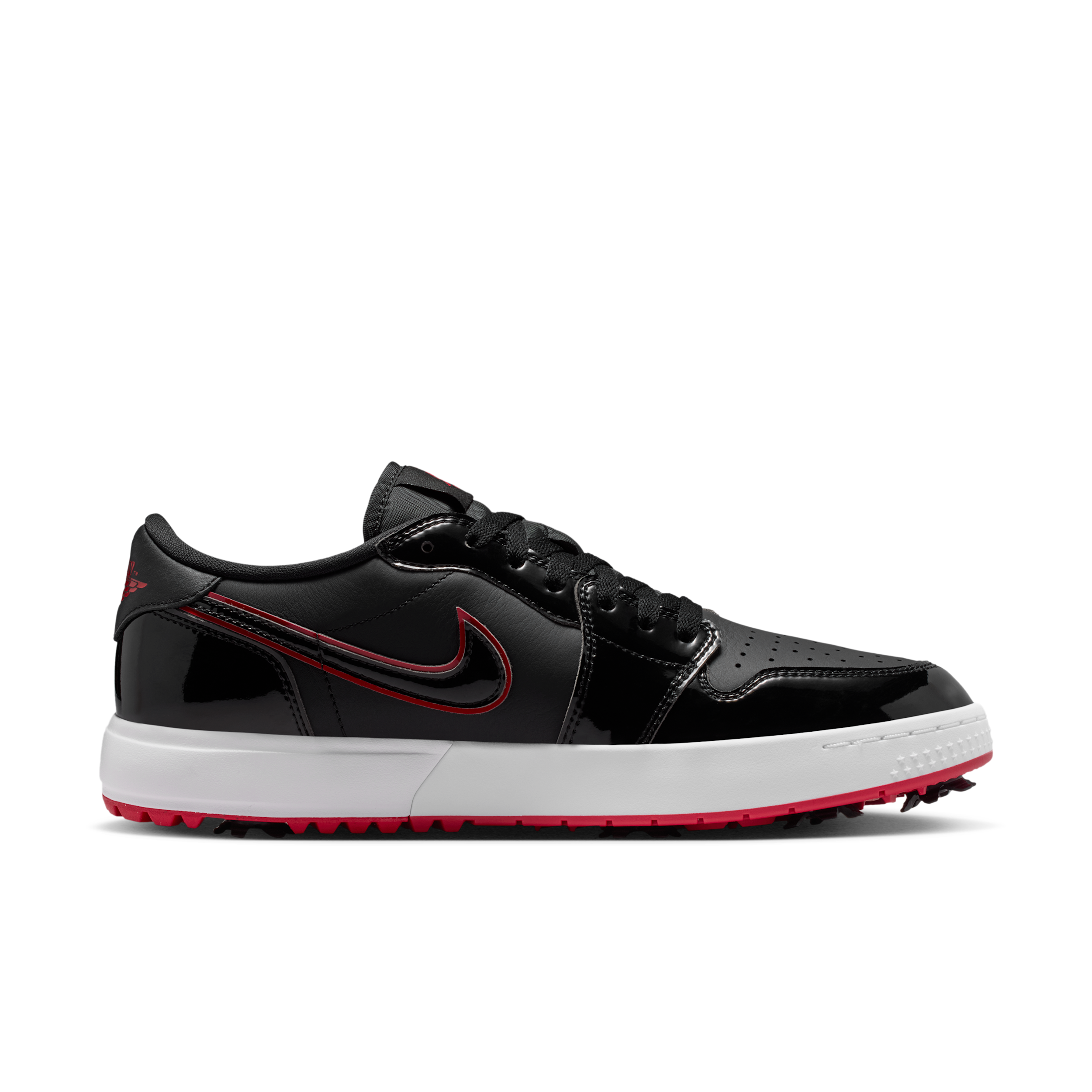Air Jordan 1 Low Golf 'Bred' | Black | Men's Size 10 - IQ3417-002