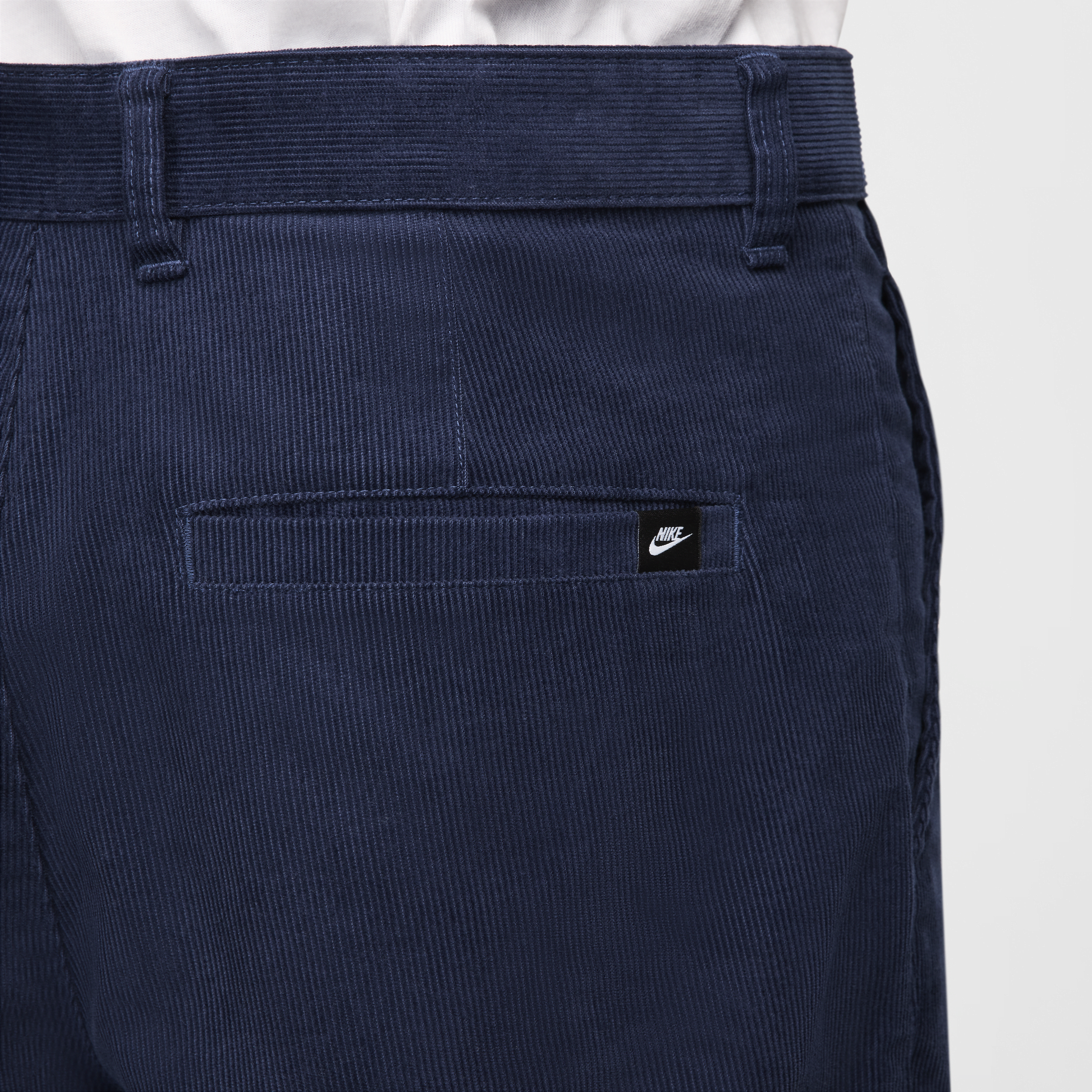 Pantalon chino en velours côtelé Nike Club pour homme - Bleu