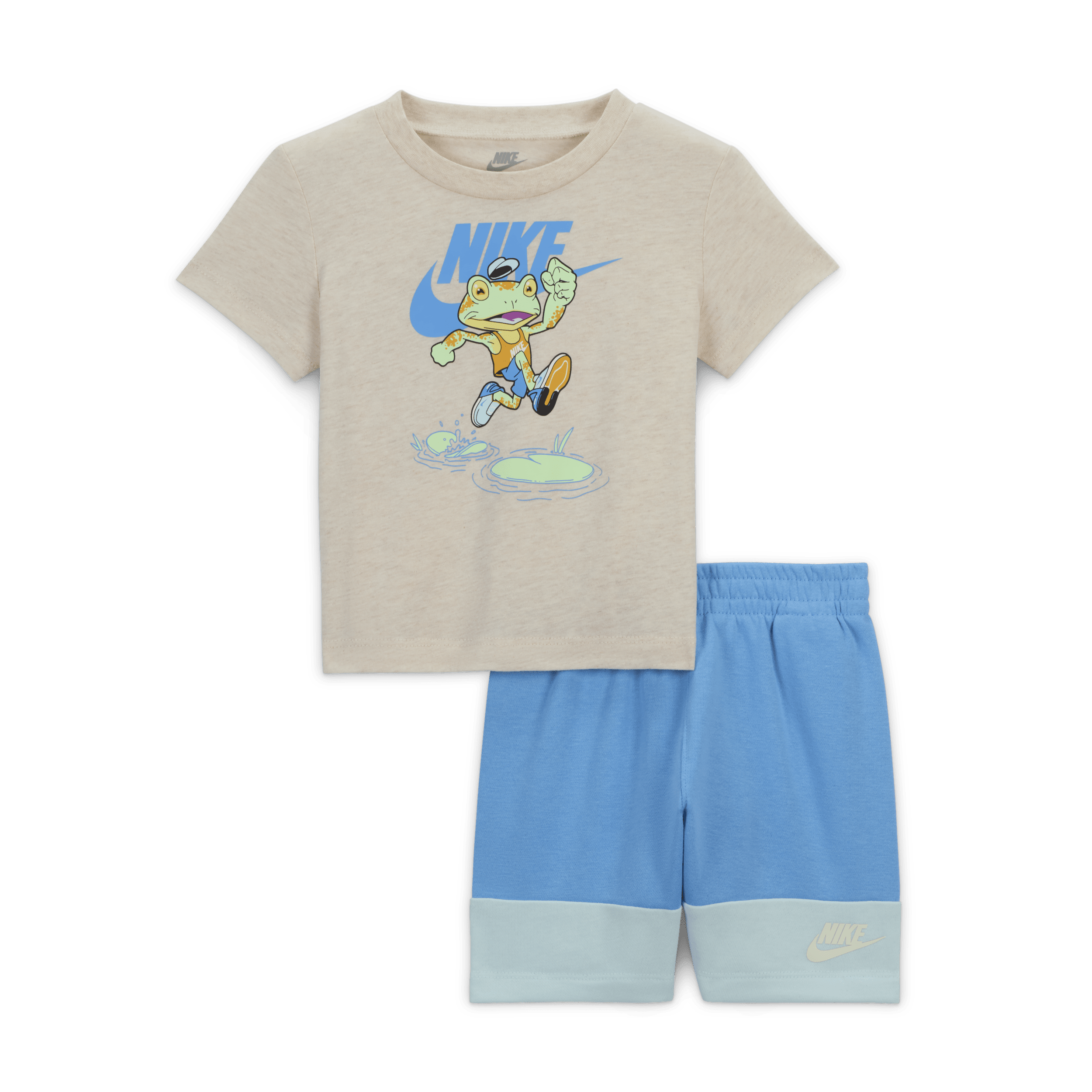 Ensemble avec short Nike KSA pour bébé (12-24 mois) - Bleu