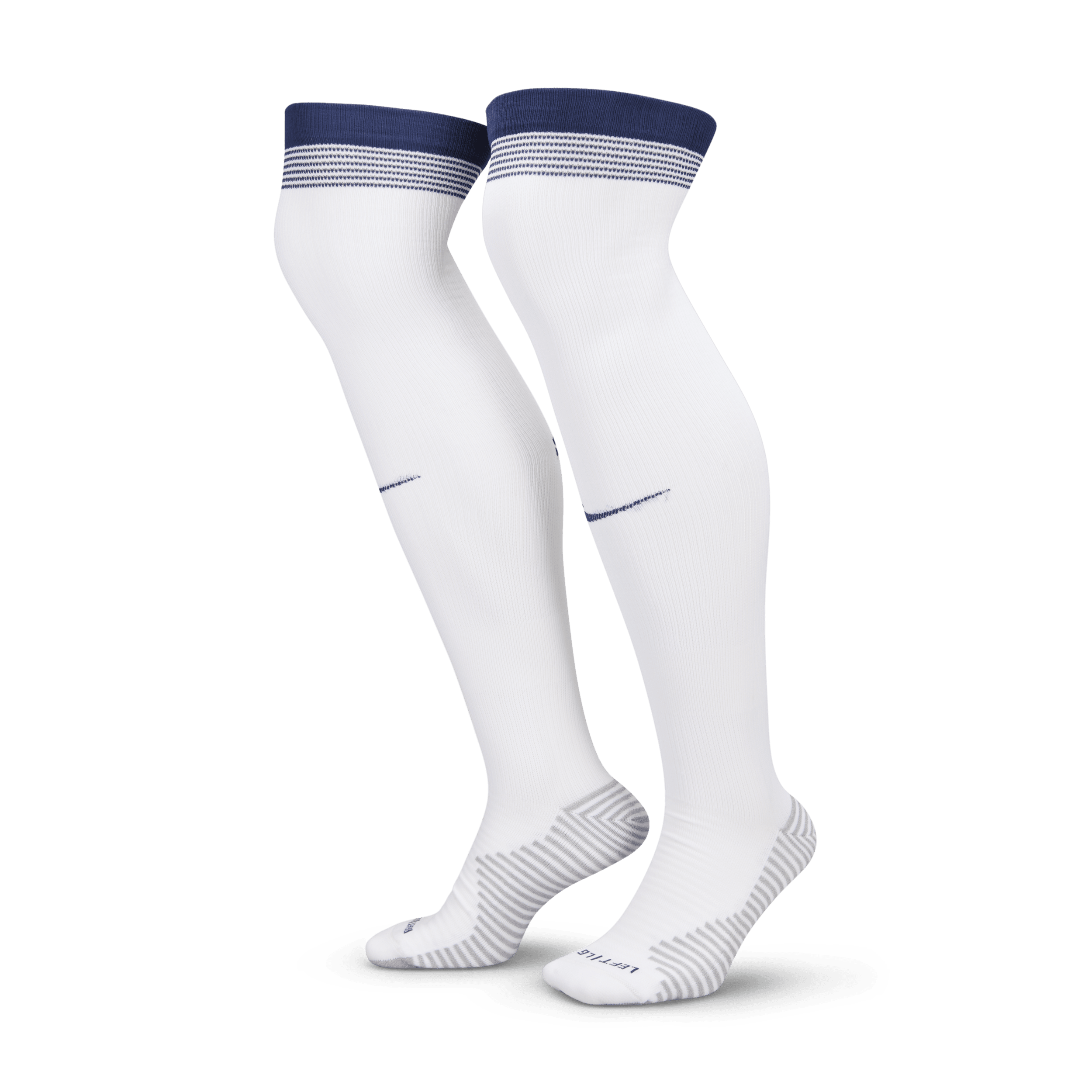 Chaussettes de foot montantes Nike Dri-FIT Tottenham Hotspur Strike Domicile - Blanc