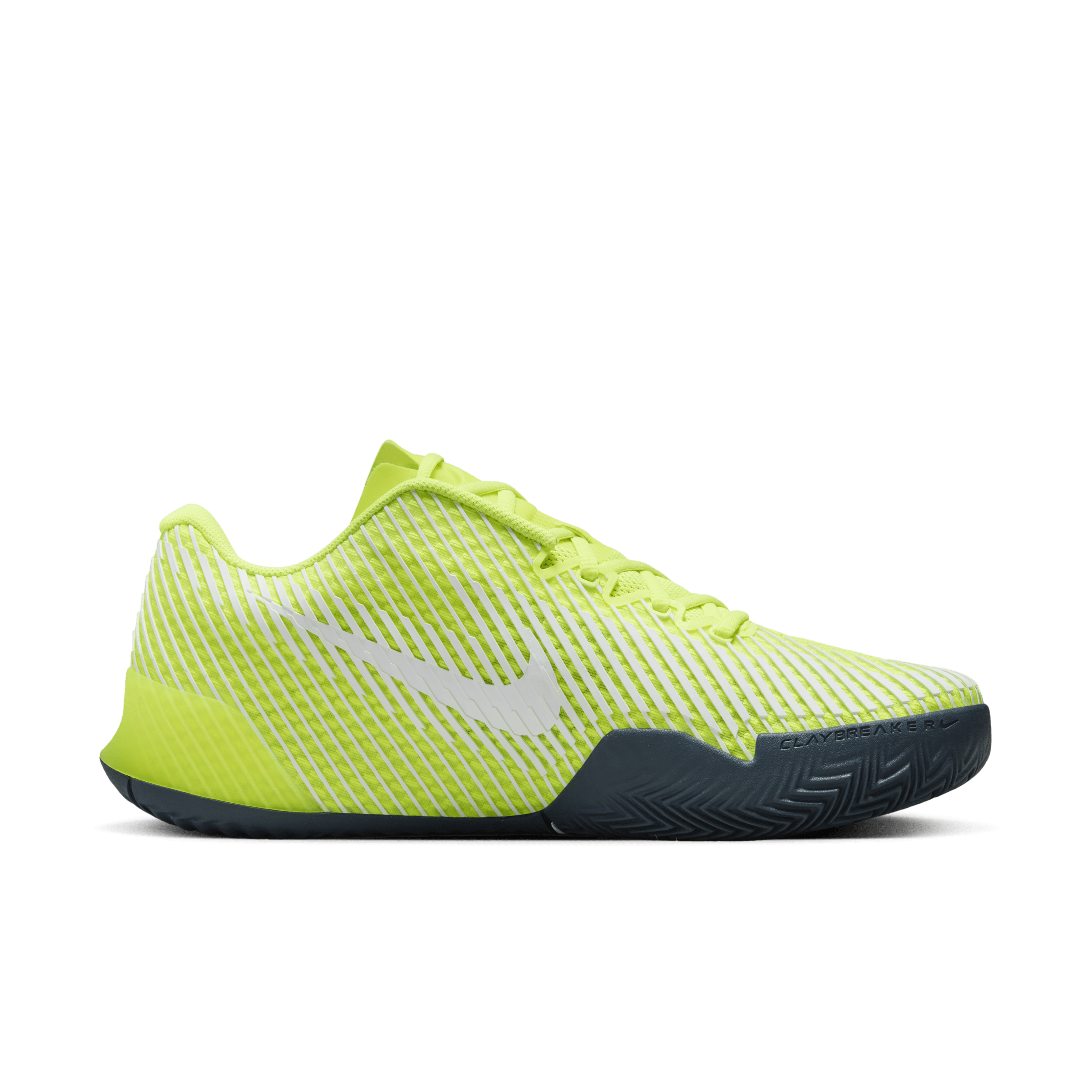 Chaussure de tennis pour terre battue NikeCourt Air Zoom Vapor 11 pour homme - Jaune