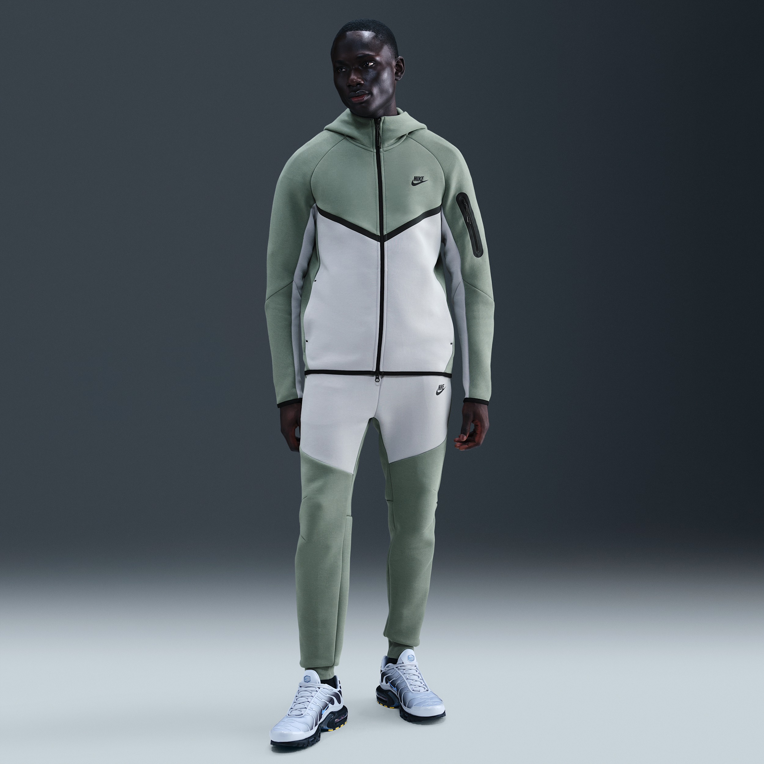 Thumbnail - Nike Tech Fleece-Jogger (Herren) - Grau