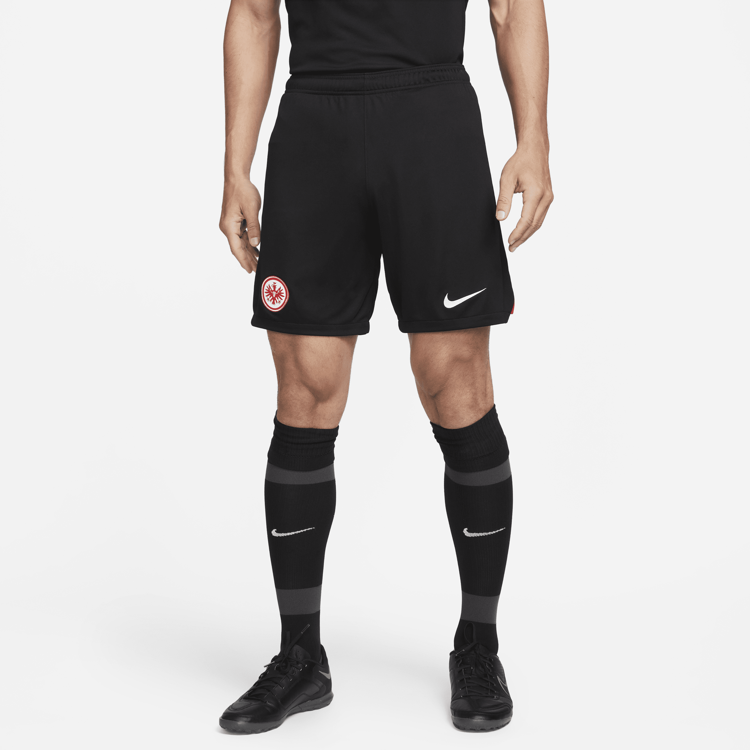 Eintracht Frankfurt 2023/24 Stadium Home/Away Men's Nike Dri-FIT Football Shorts - Black