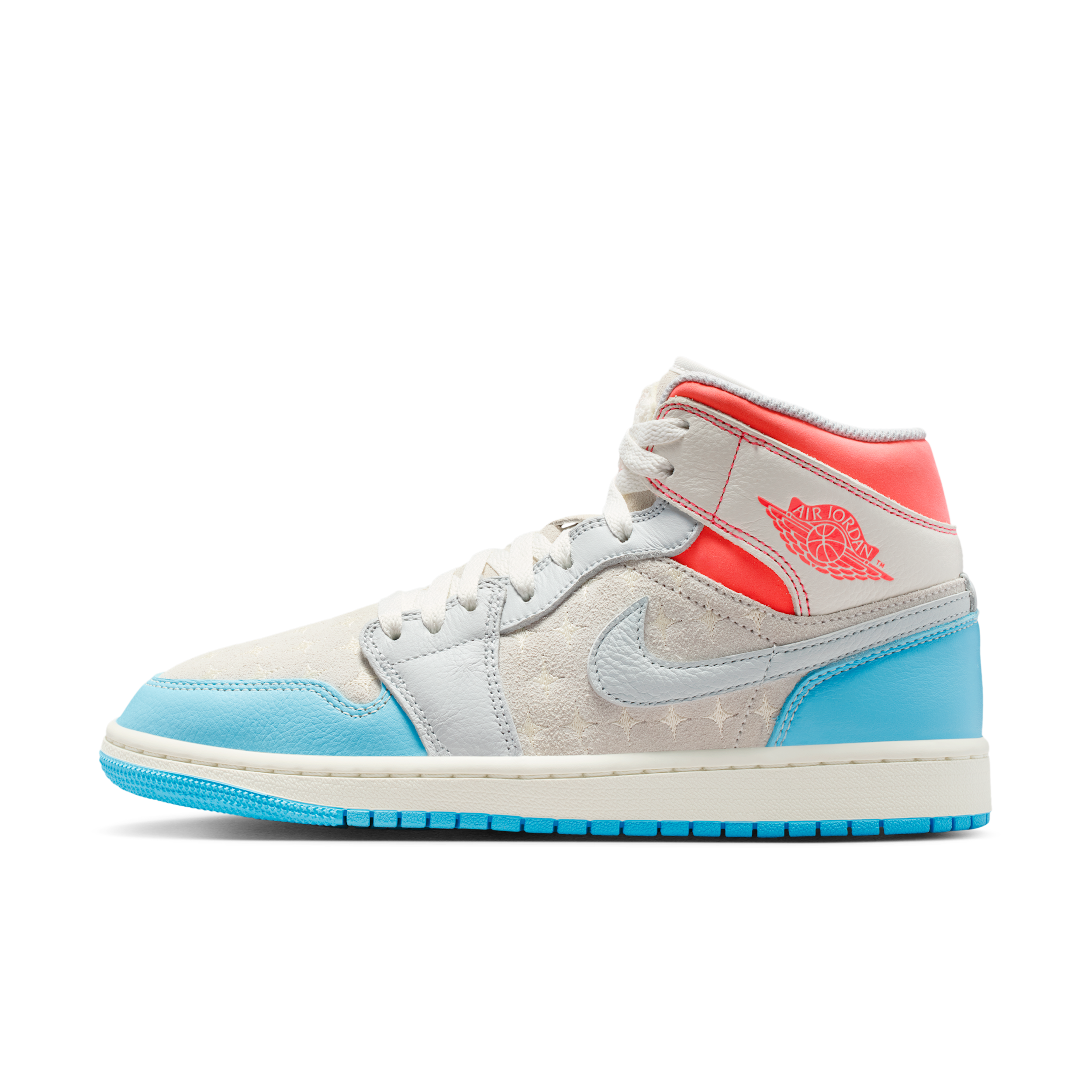 Thumbnail - Air Jordan 1 Mid Schuh (Damen) - Weiß