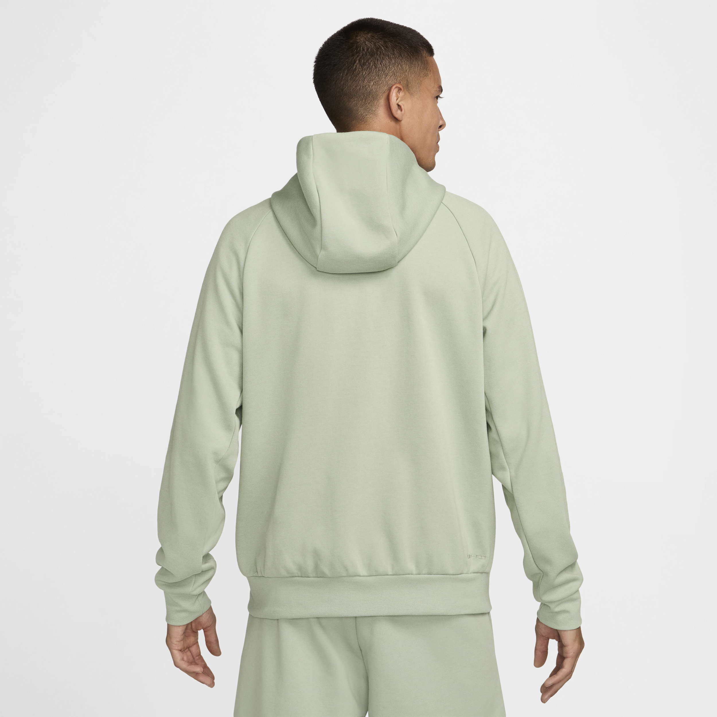 Sweat à capuche et zip haute performance Dri-FIT UV Nike Primary Fleece pour homme - Vert