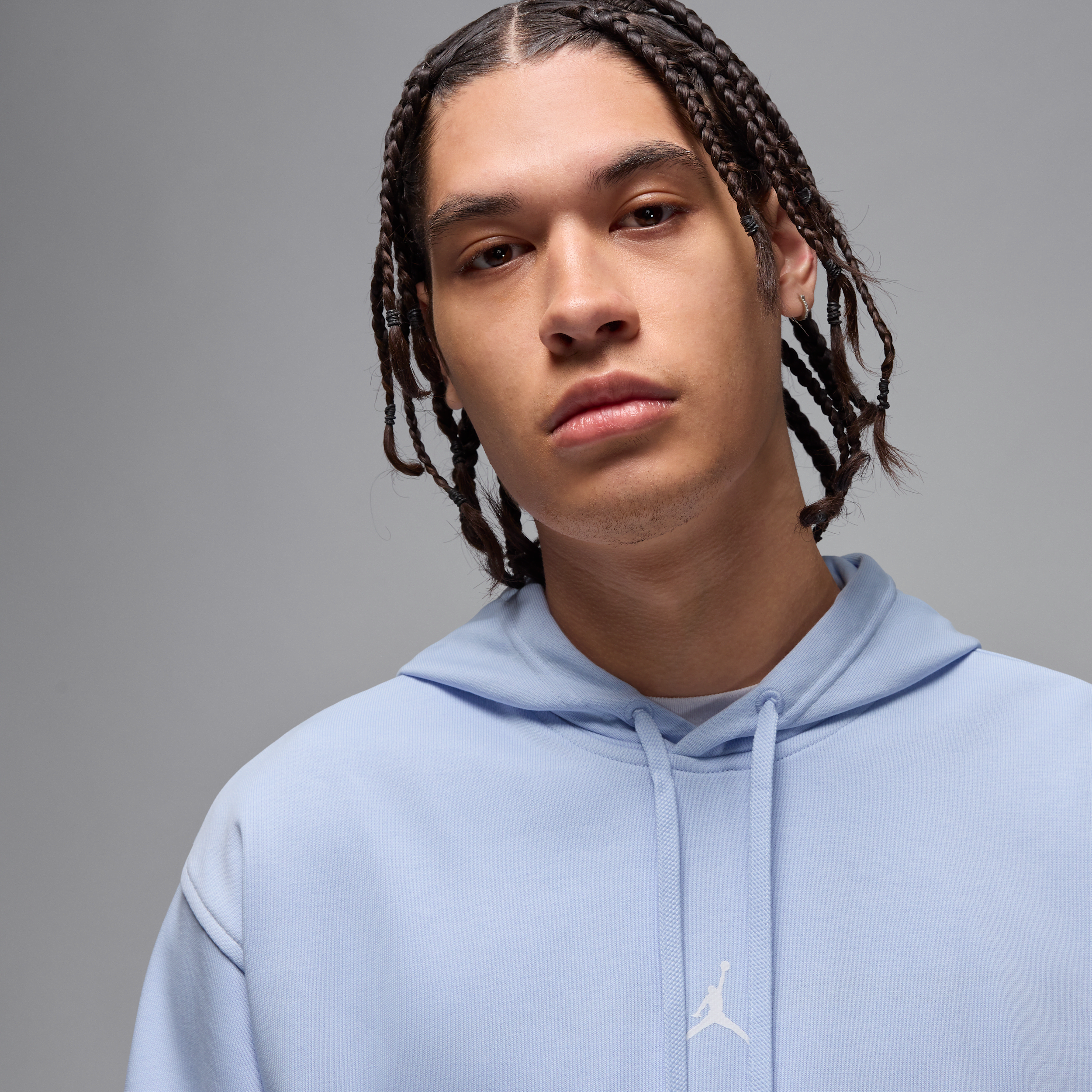 Sweat à capuche Dri-FIT Jordan Sport Crossover pour homme - Bleu