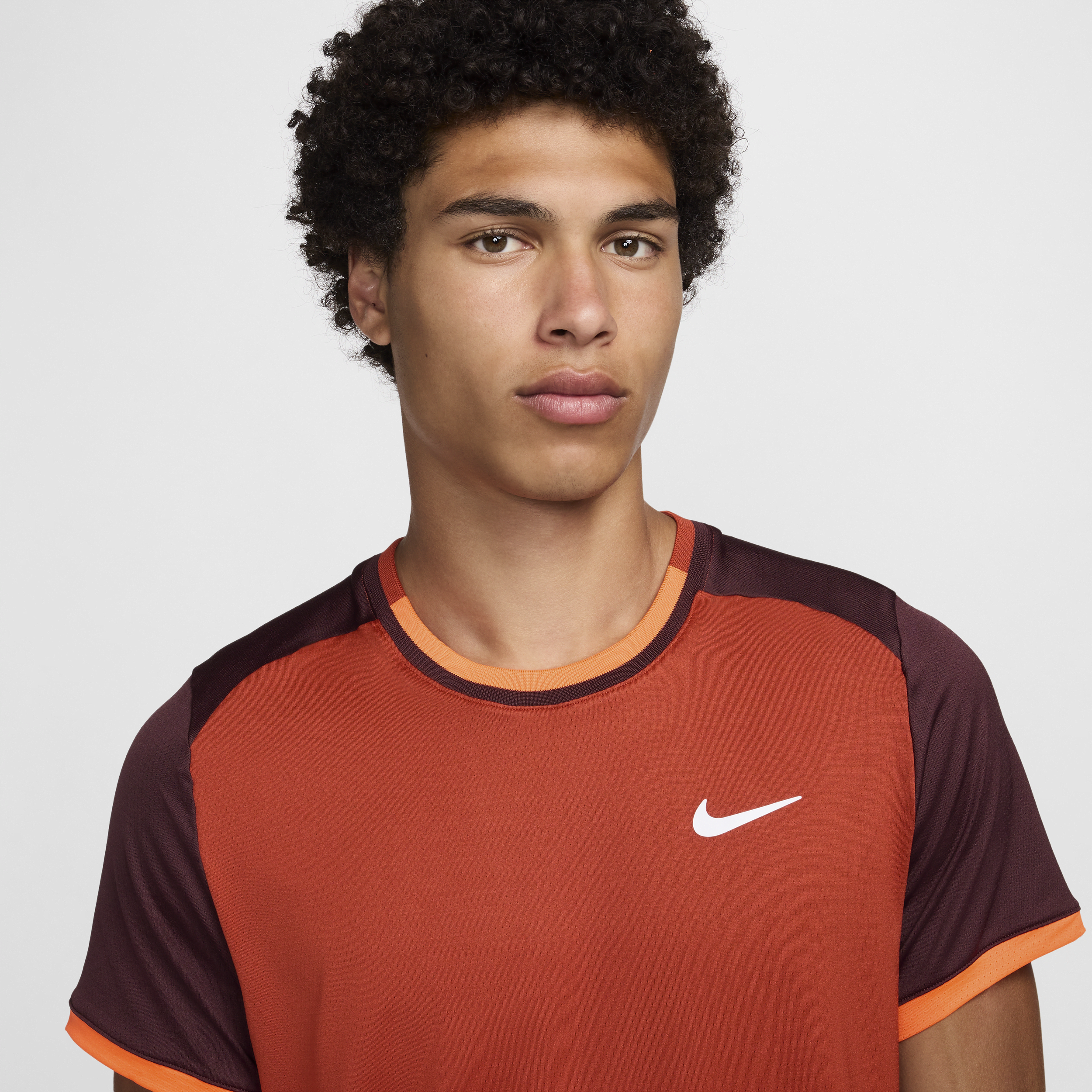 Haut de tennis Dri-FIT NikeCourt Advantage pour homme - Rouge