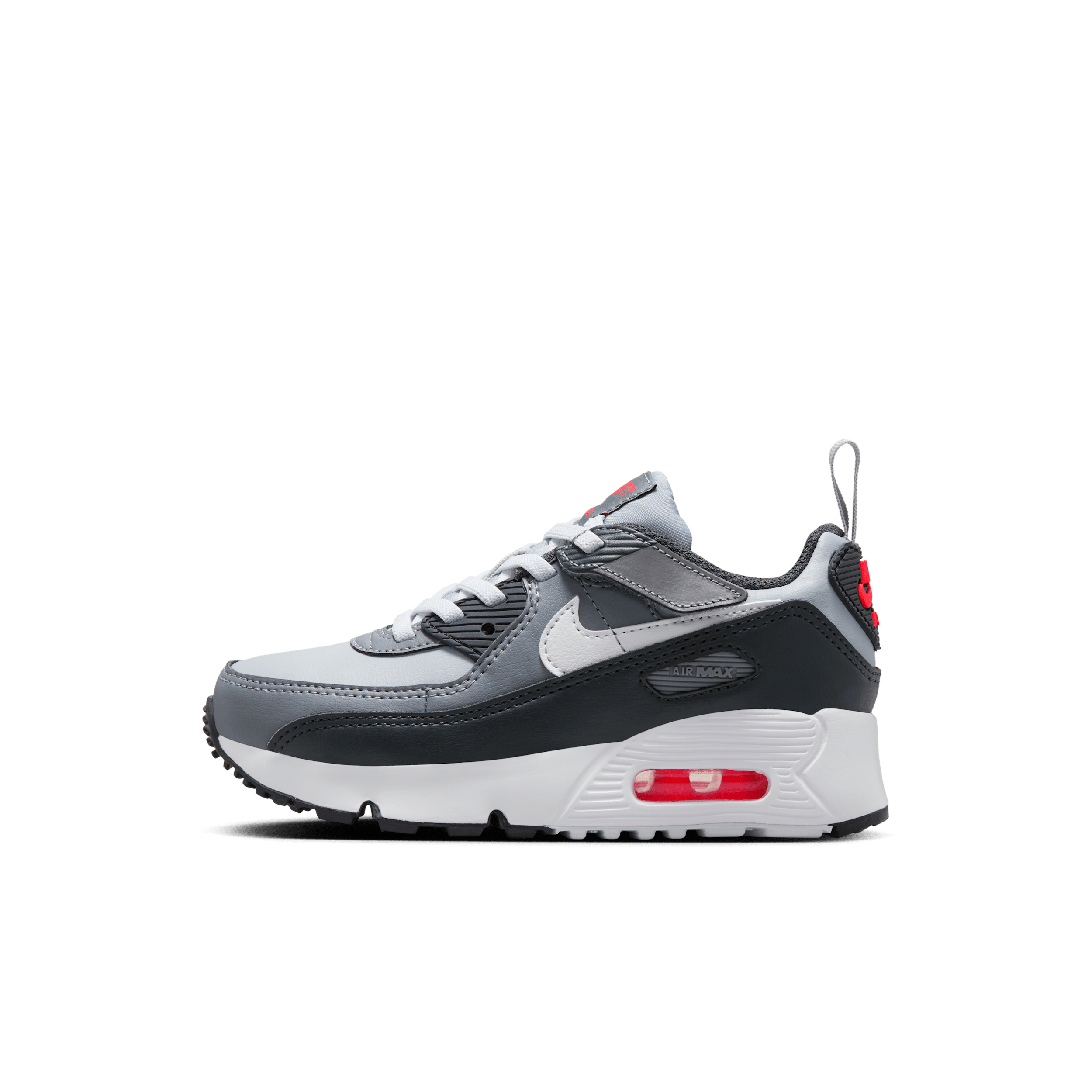 Nike Air Max 90 EasyOn kleuterschoenen Grijs